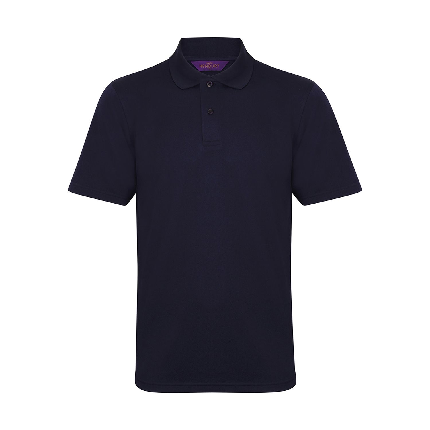 Henbury Coolplus Polo Shirt Oxford Navy* M