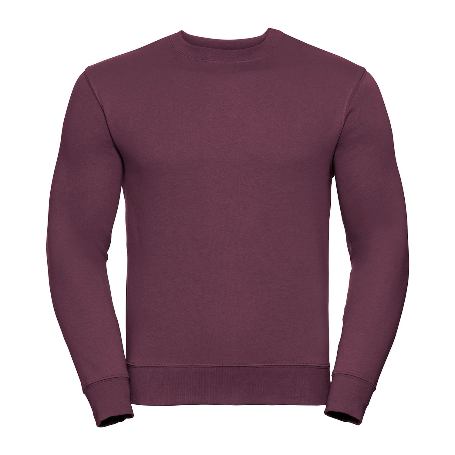 Russell Set-in Sleeve Sweatshirt Burgundy S