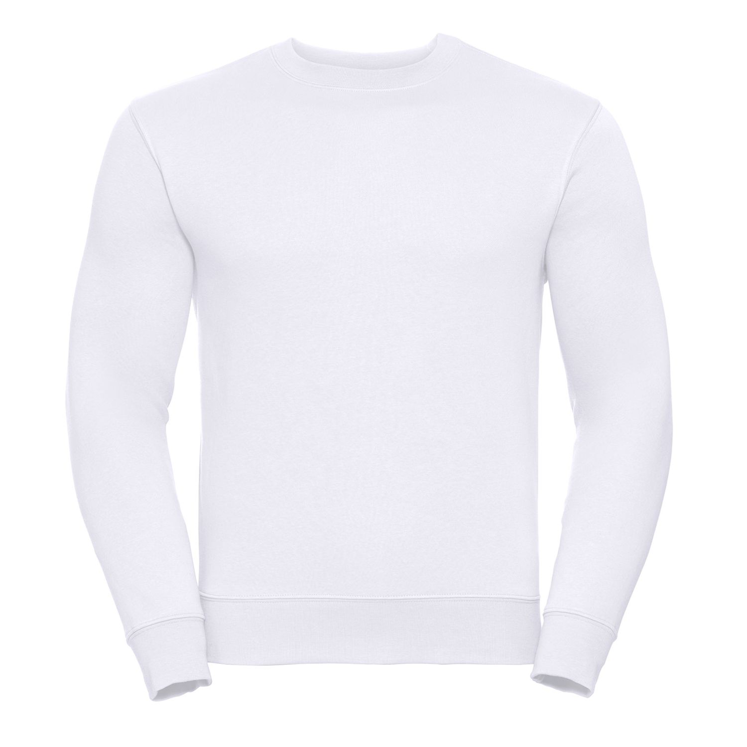 Russell Set-in Sleeve Sweatshirt White S
