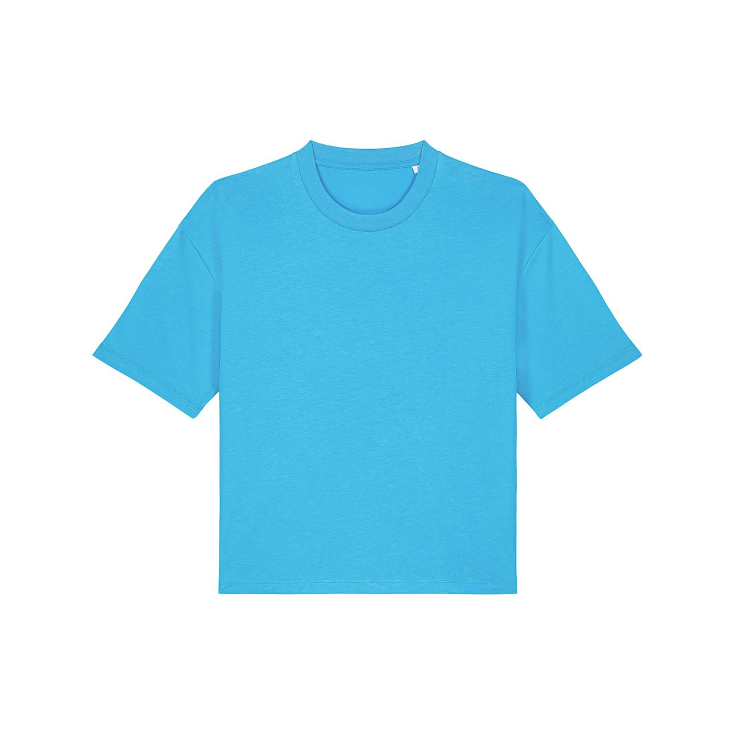 Stanley Women S Stella Nova Boxy T-Shirt (STTW175) Aqua Blue 2XL