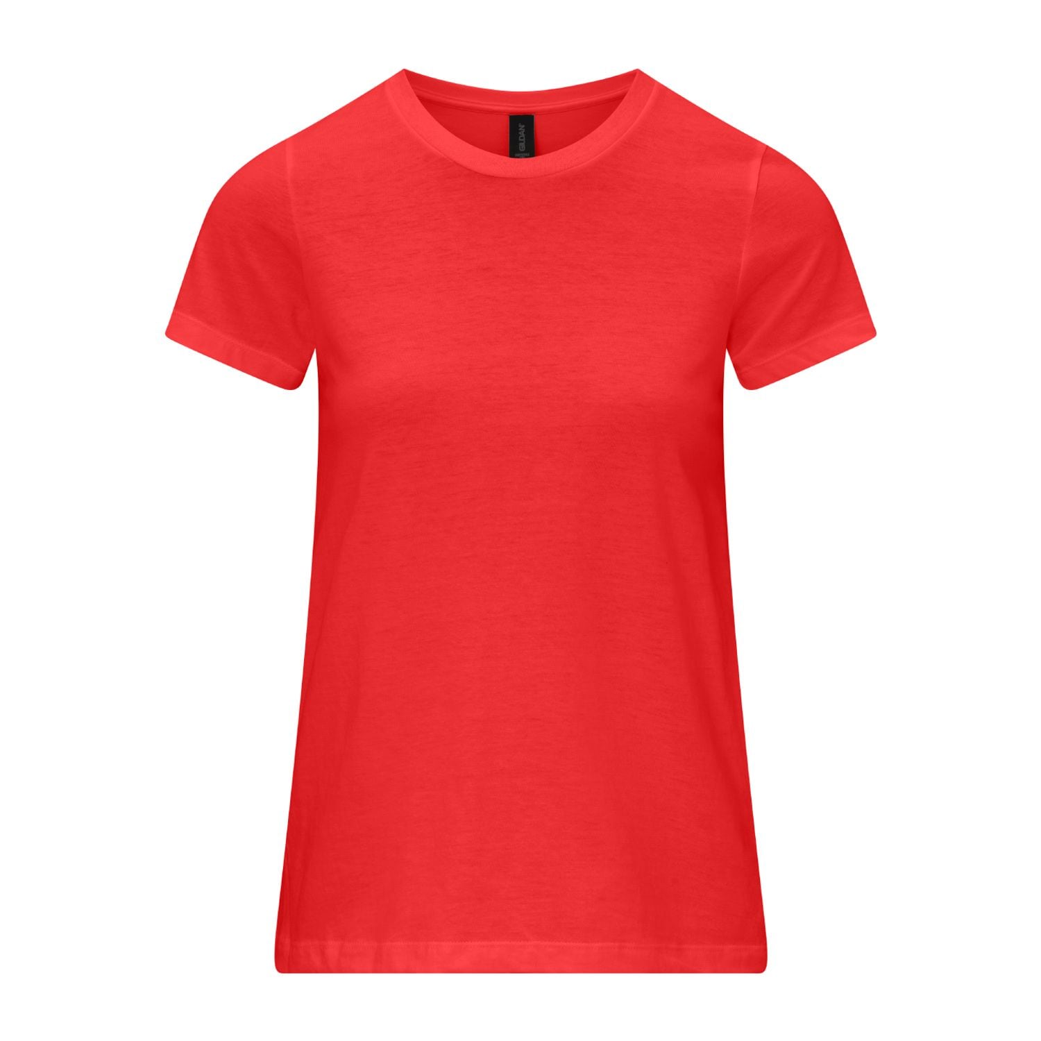 Gildan Softstyle CVC Women S T-Shirt Red Mist L