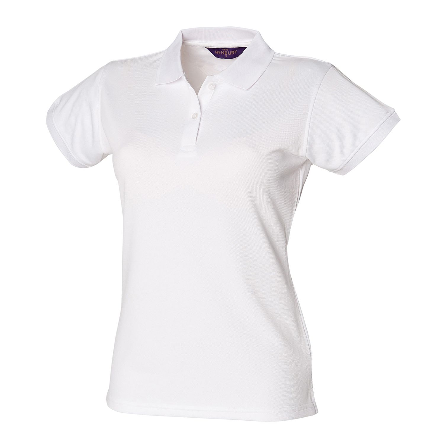 Henbury Women's Coolplus Polo Shirt White M