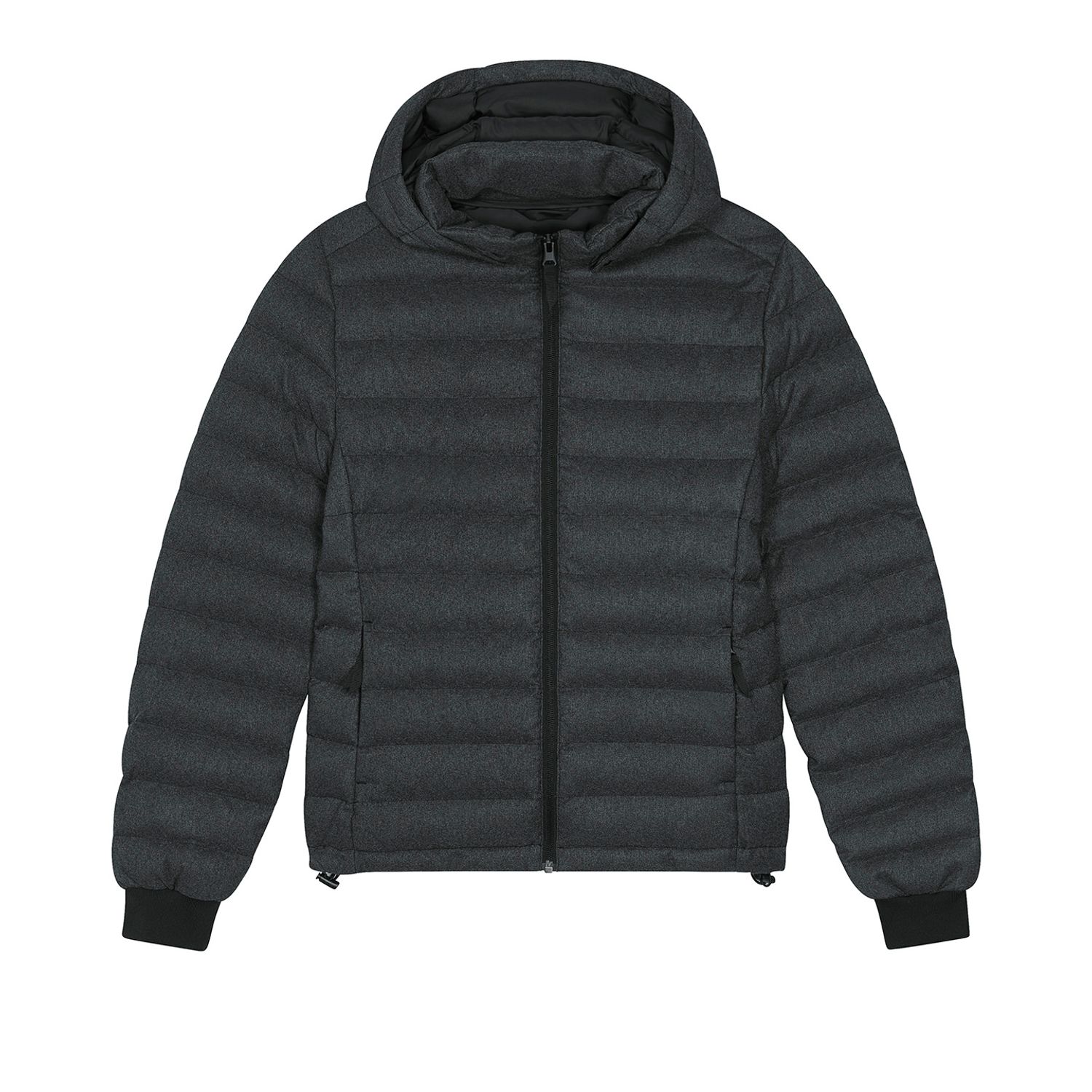 Stanley Stella Voyager Wool-like Padded Jacket (STJW897) Deep Metal Heather Grey