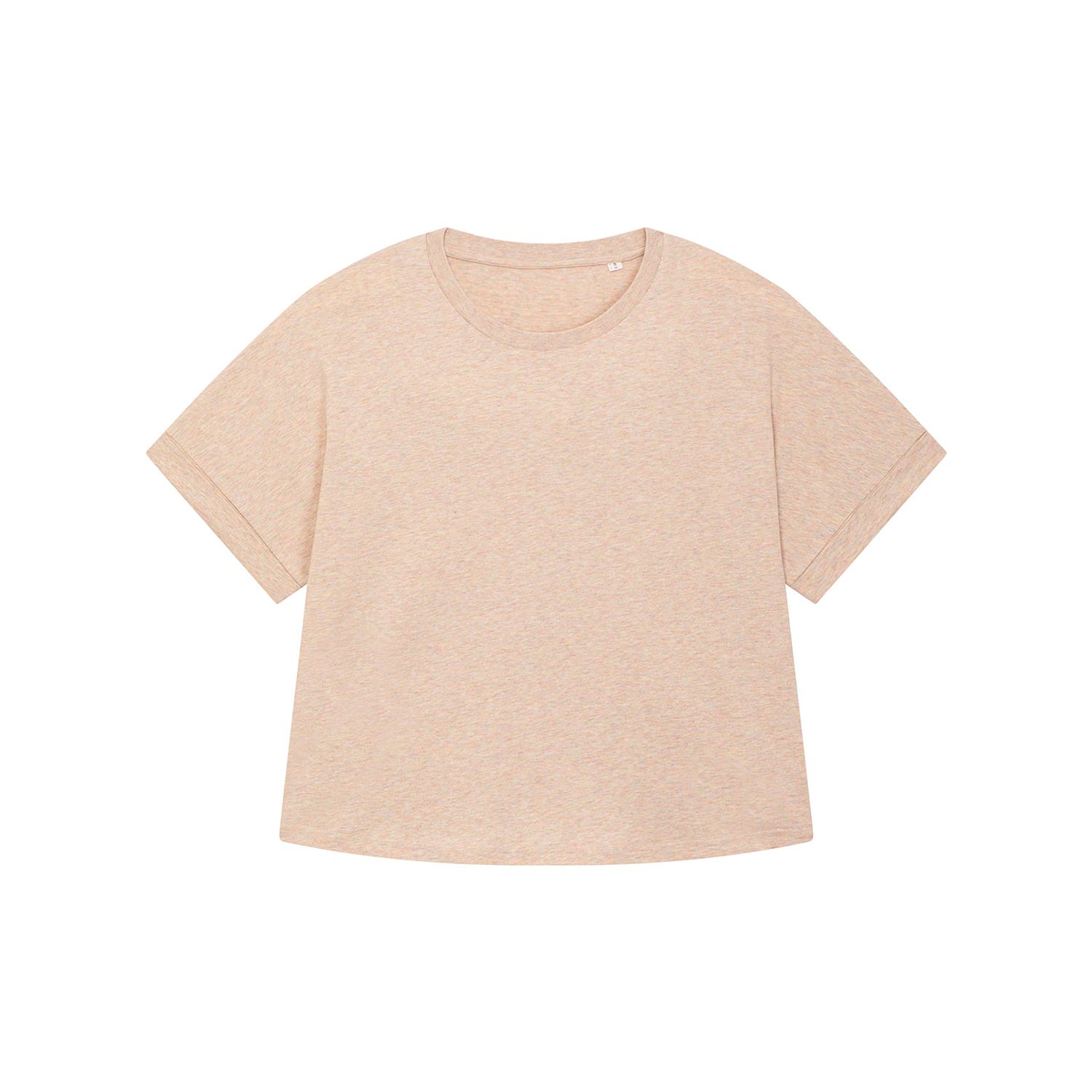 Stanley Stella Collider Oversized Women S T-Shirt (STTW089) Heather Rainbow XS
