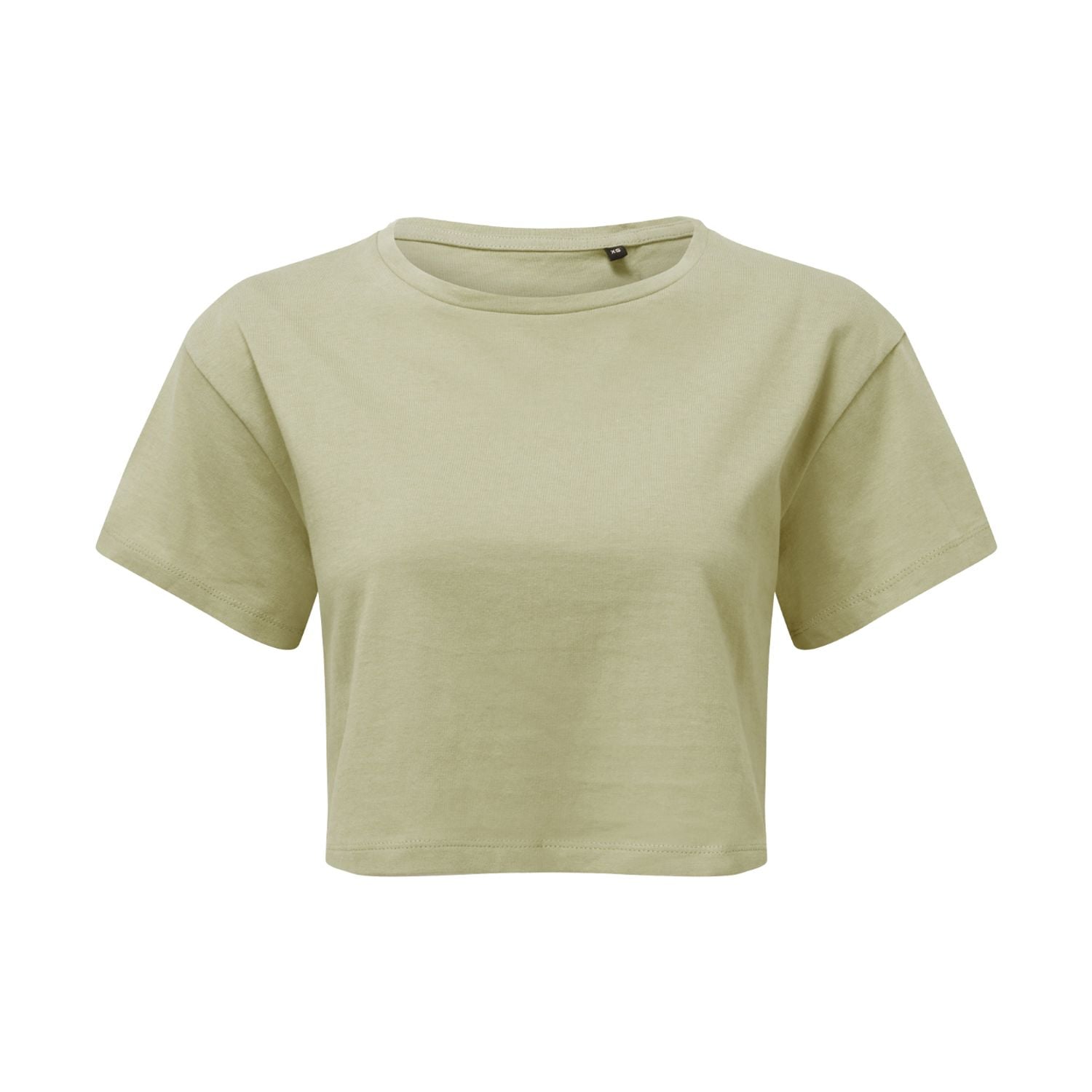 TriDri Women's TriDri Crop Top Sage Green XL