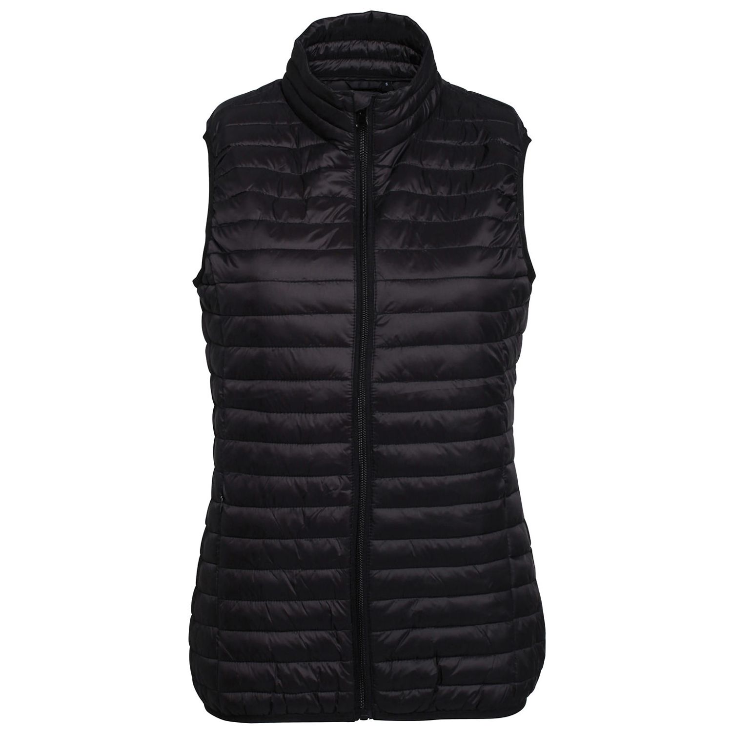 2786 Tribe Fineline Padded Black Gilet for Female - Size Large