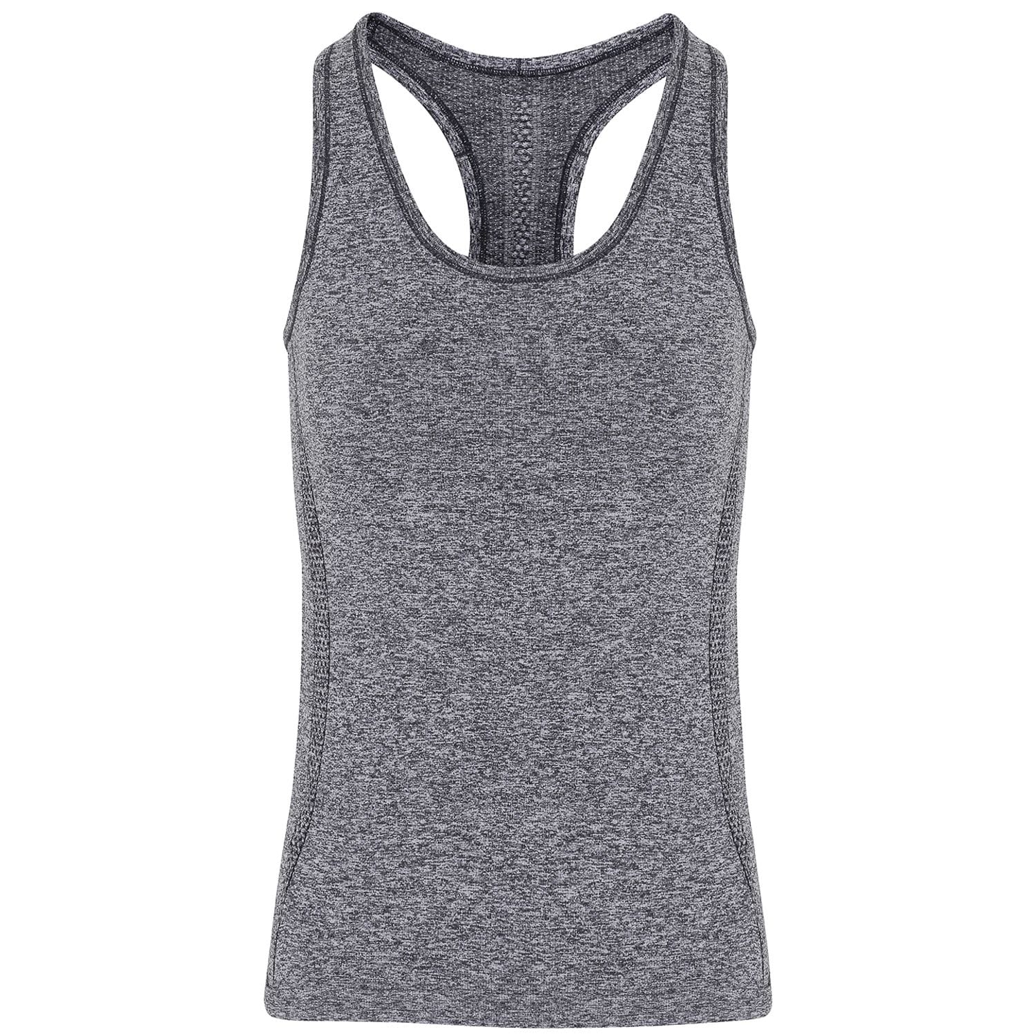 TriDri Women's TriDri Seamless '3D Fit' Multi-Sport Sculpt Vest Charcoal S