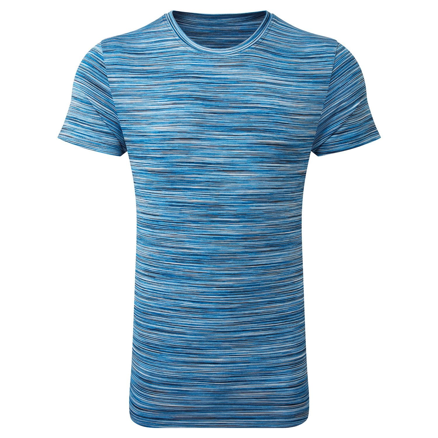 TriDri Space Dye Performance T-Shirt Blue/White M