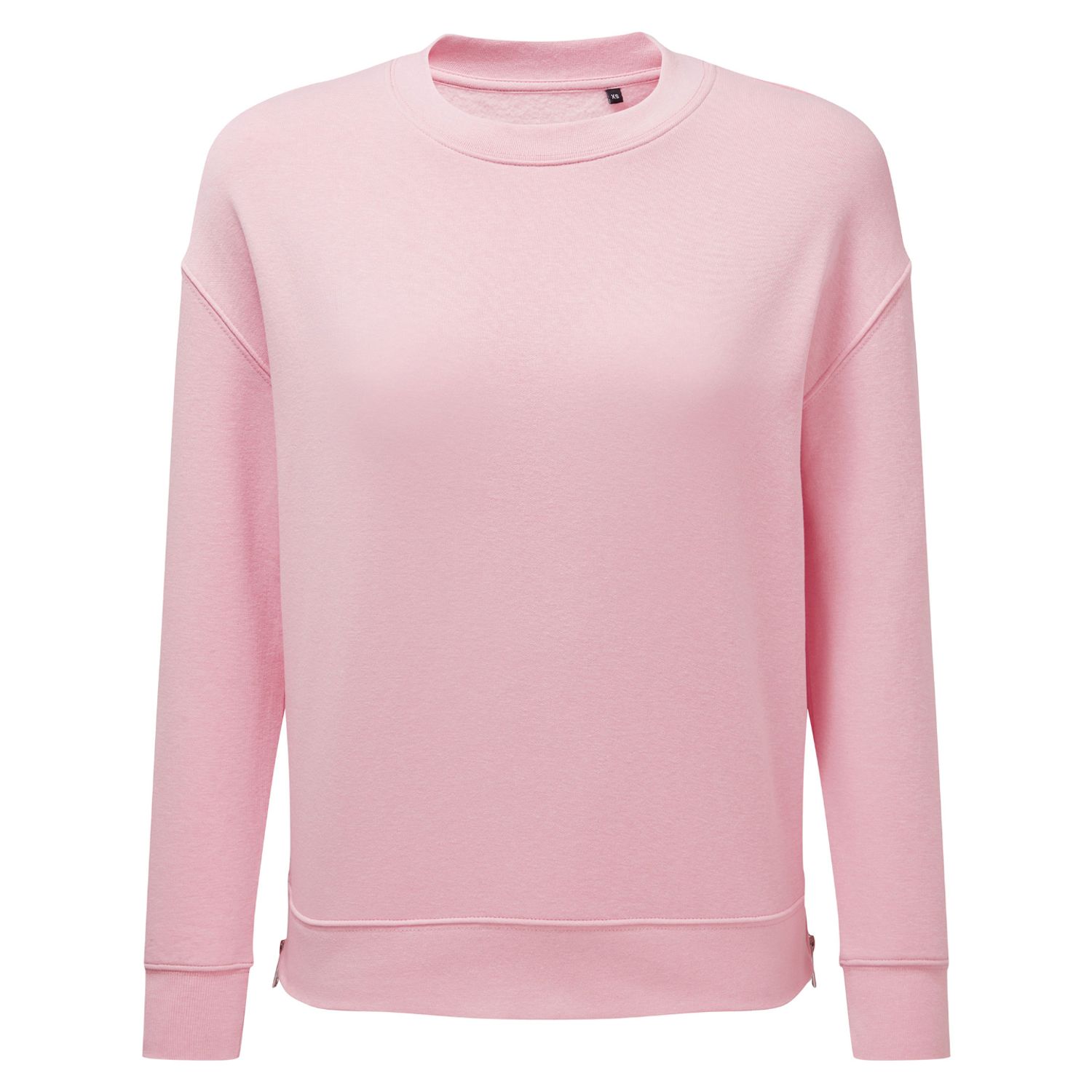 TriDri Women's TriDri Recycled Chill Zip Sweatshirt Light Pink XS