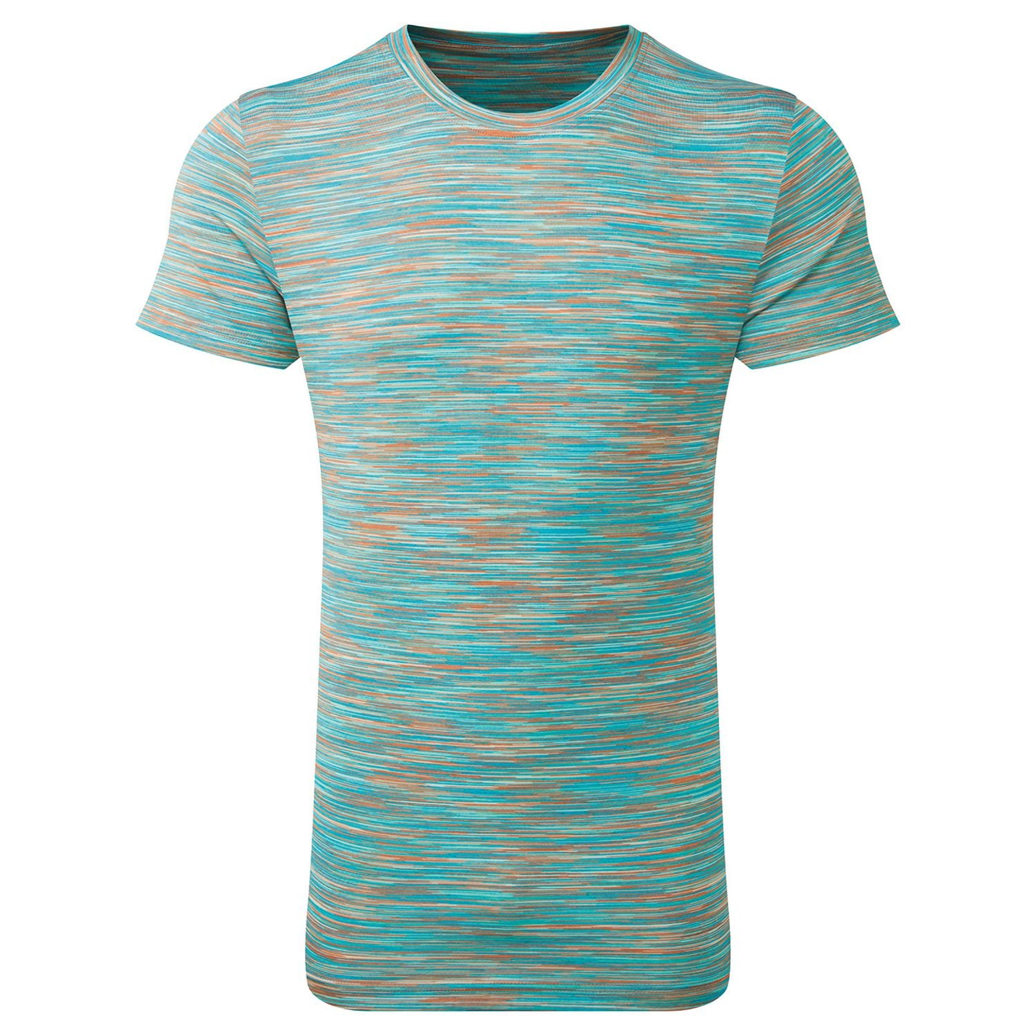 TriDri Space Dye Performance T-Shirt Orange/Mint M