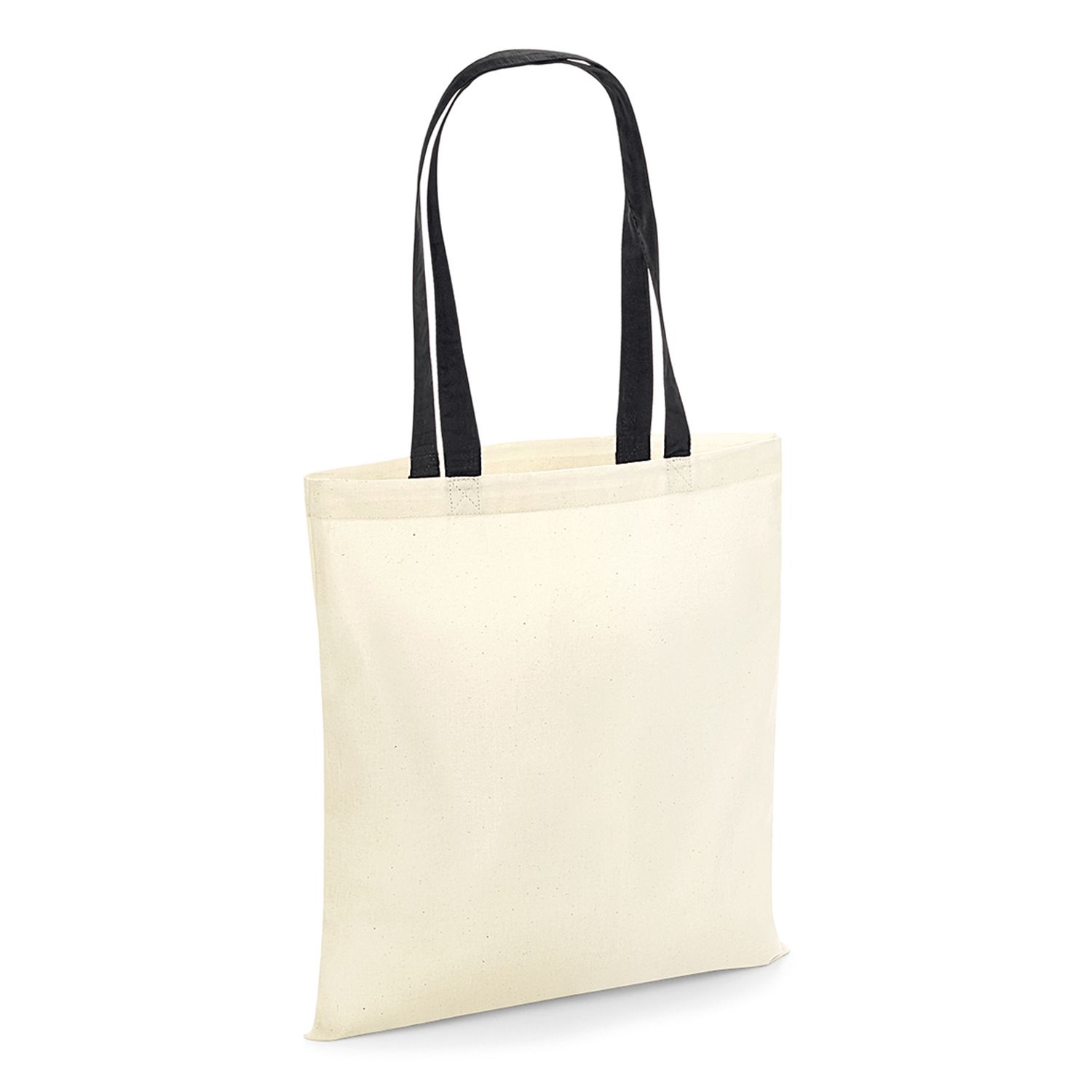 Westford Mill Bag for Life - Contrast Handles Natural/Black One Size
