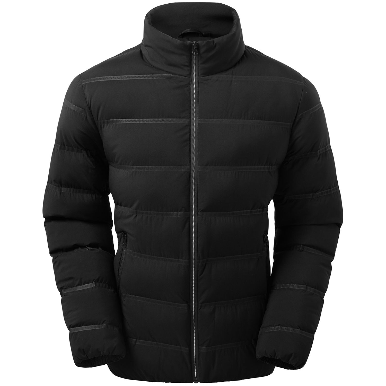 2786 Welded Padded Black Jacket for Male - Size Medium