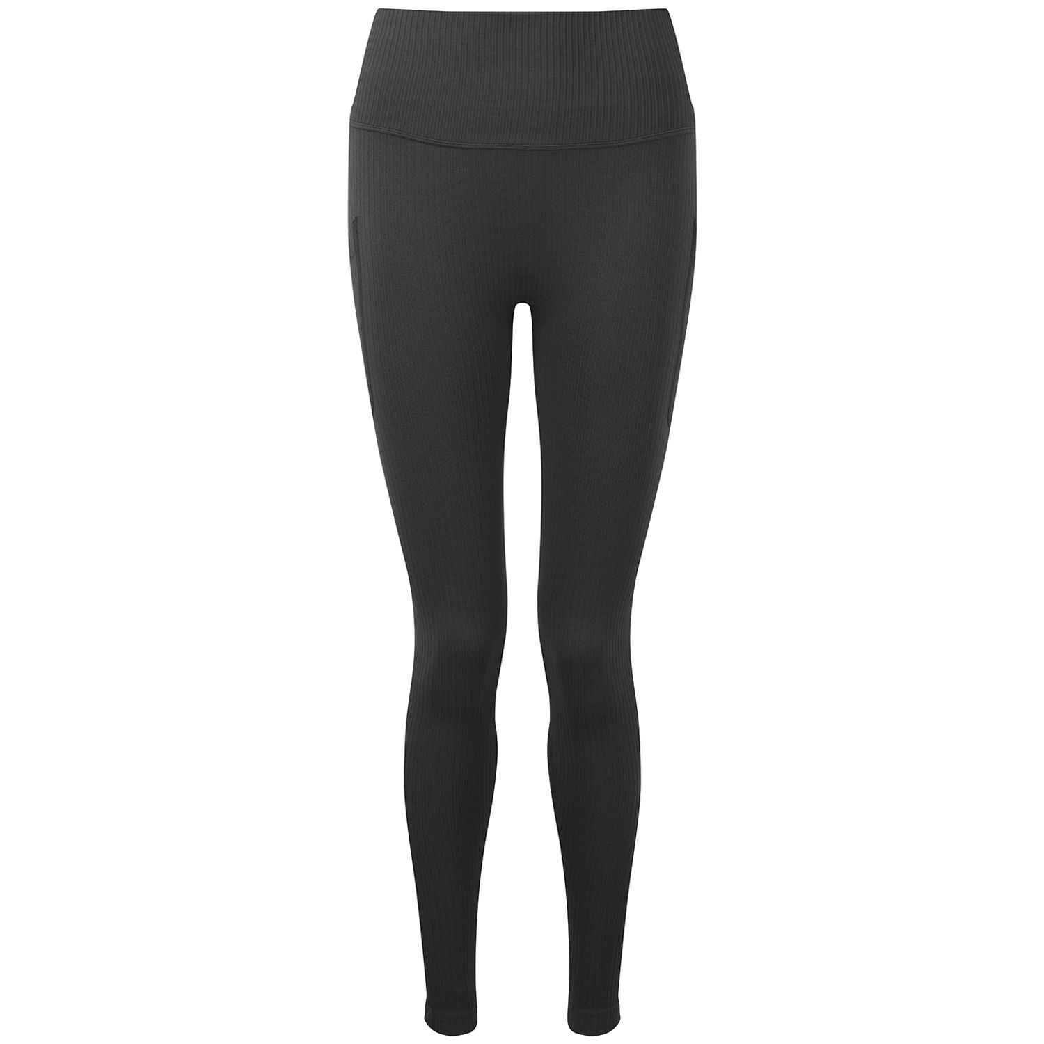 TriDri Women's TriDri Ribbed Seamless 3D Fit Multi-Sport Leggings Charcoal XS
