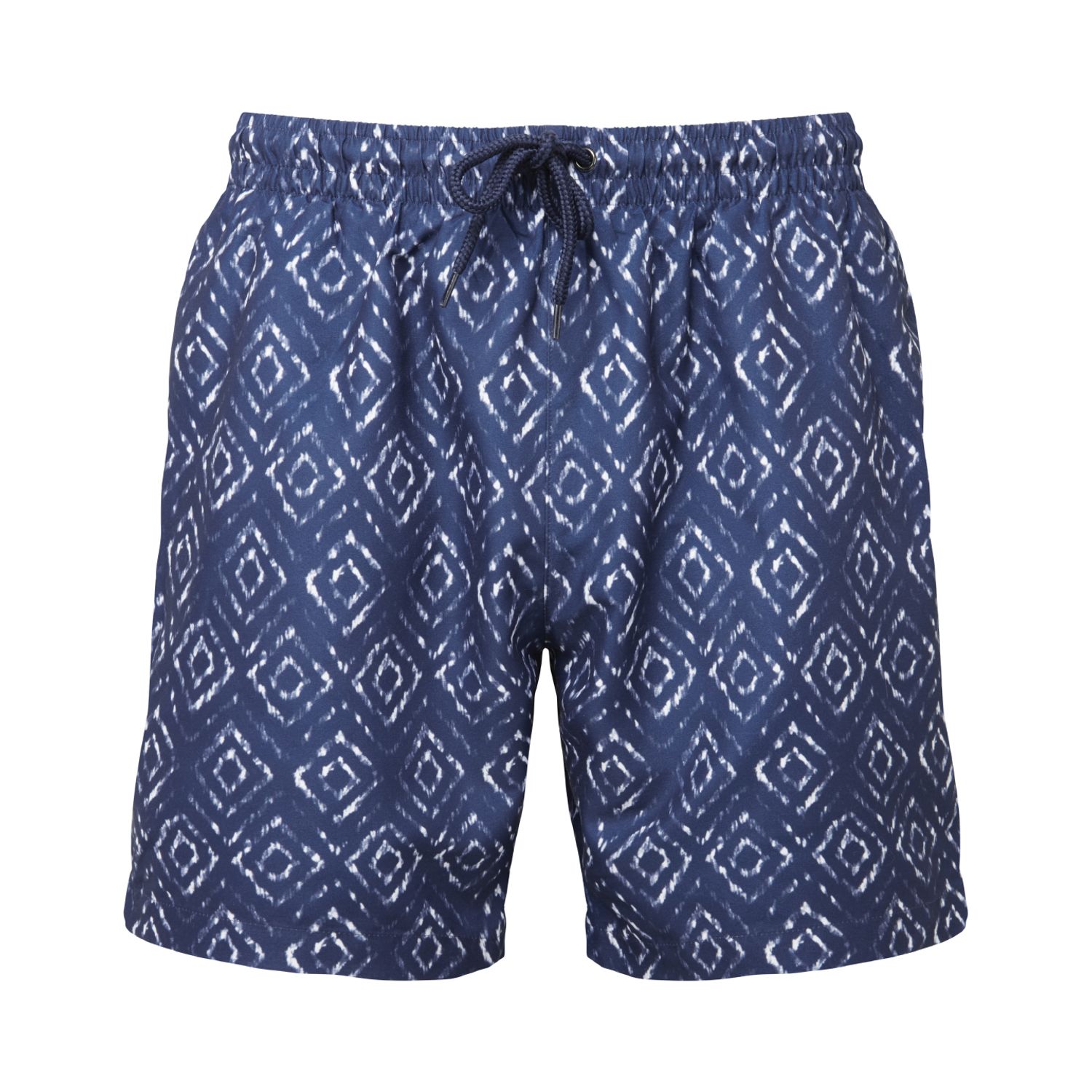 Wombat Mens Swim Shorts Navy/White Aztec XL