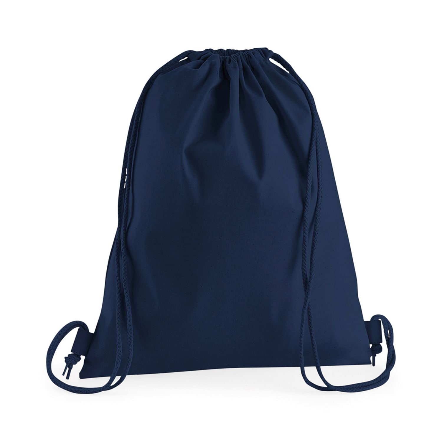 Westford Mill Premium Cotton Gymsac French Navy One Size