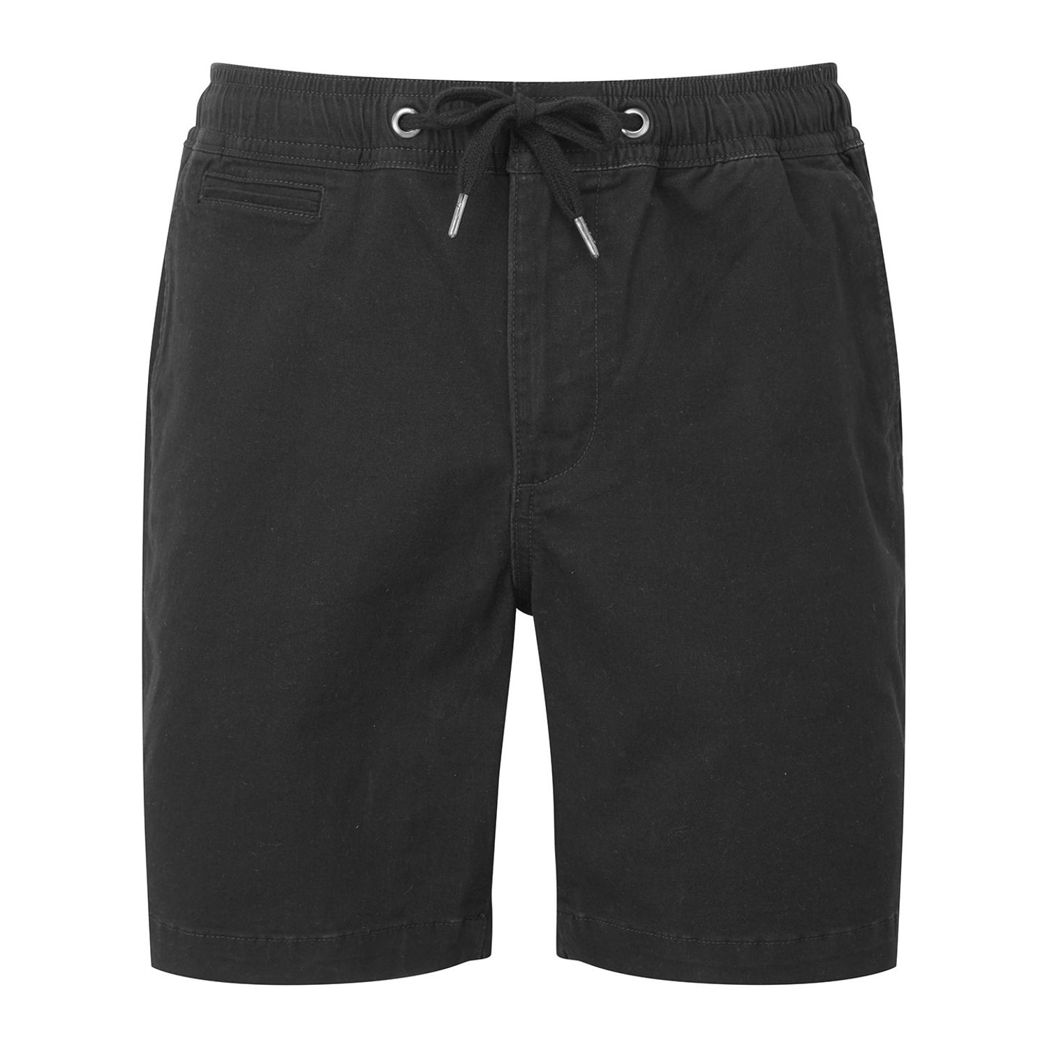 Wombat Men S Drawstring Chino Shorts Black M