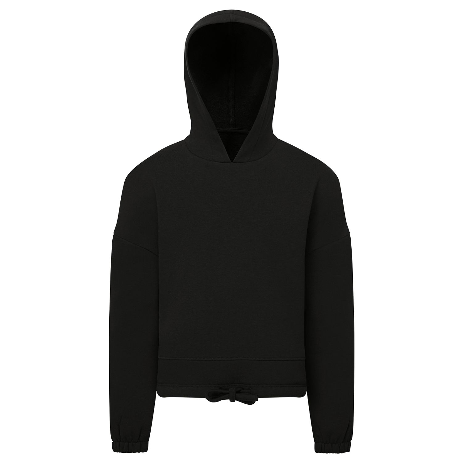 TriDri Kids TriDri Recycled Cropped Oversize Hoodie Black 41609