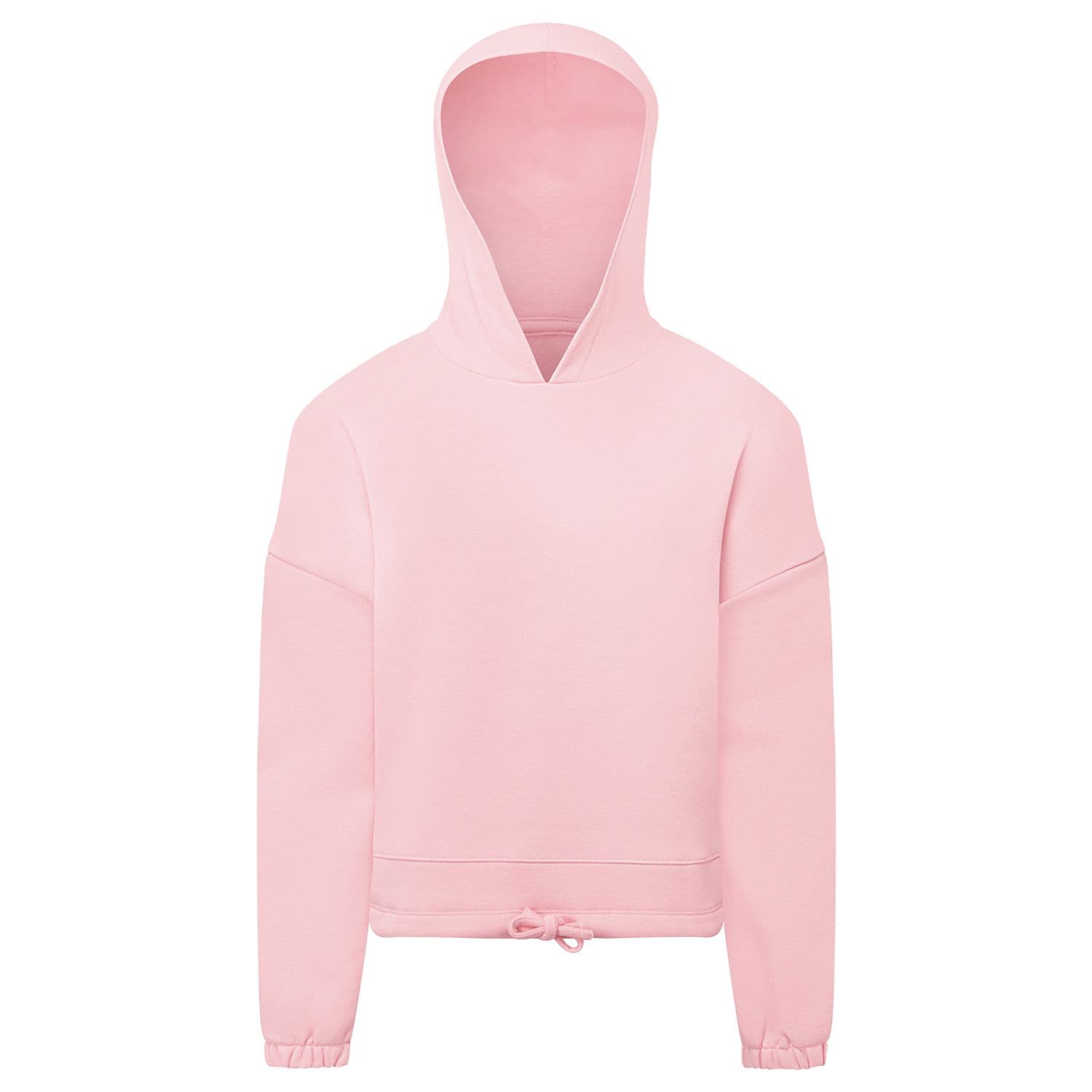 TriDri Kids TriDri Recycled Cropped Oversize Hoodie Light Pink 45511