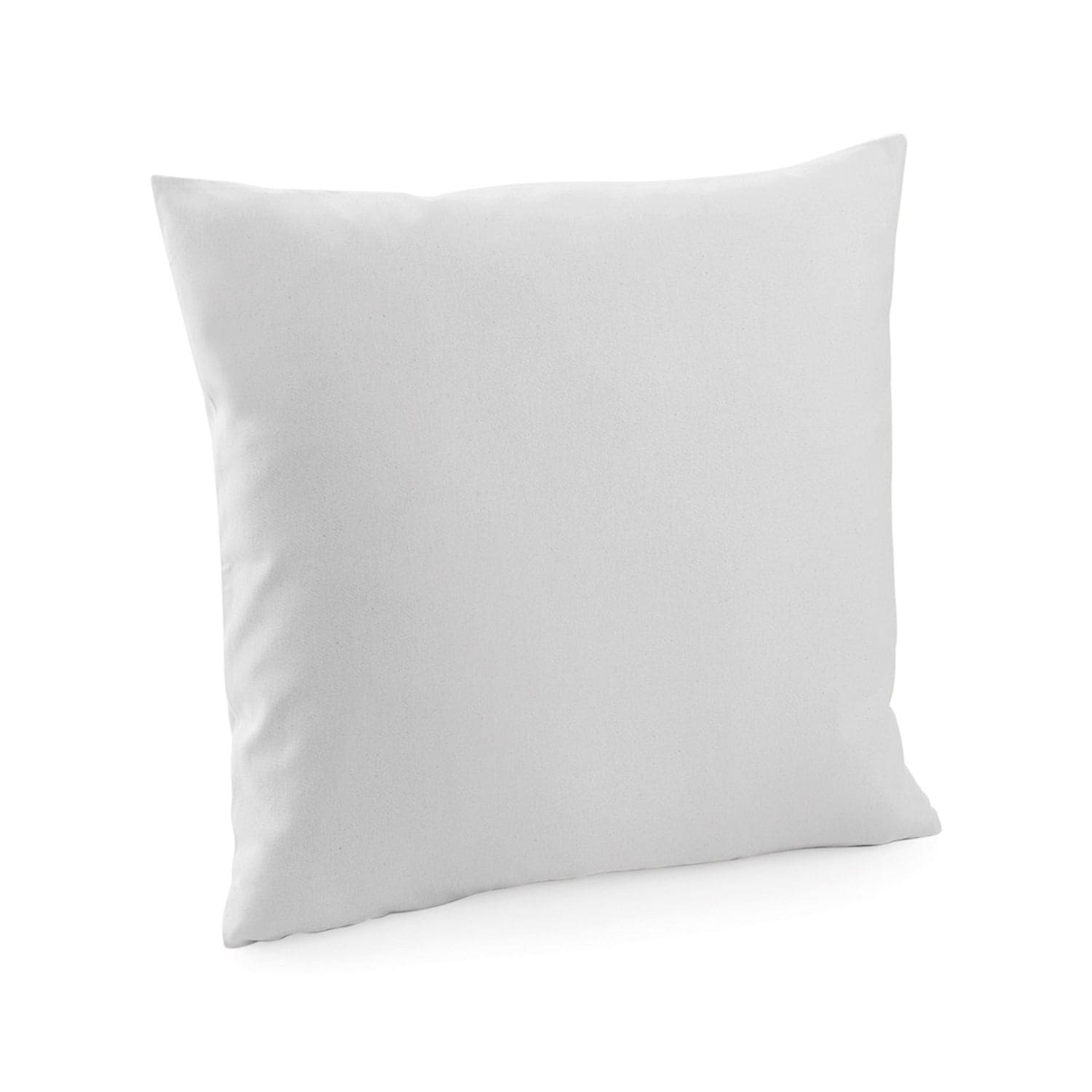 Westford Mill Fair Trade Cotton Canvas Cushion Cover Light Grey M