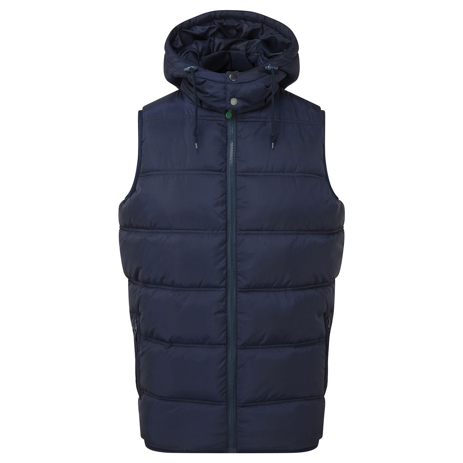 2786 Bryher Recycled Navy Bodywarmer for Male - Size Small