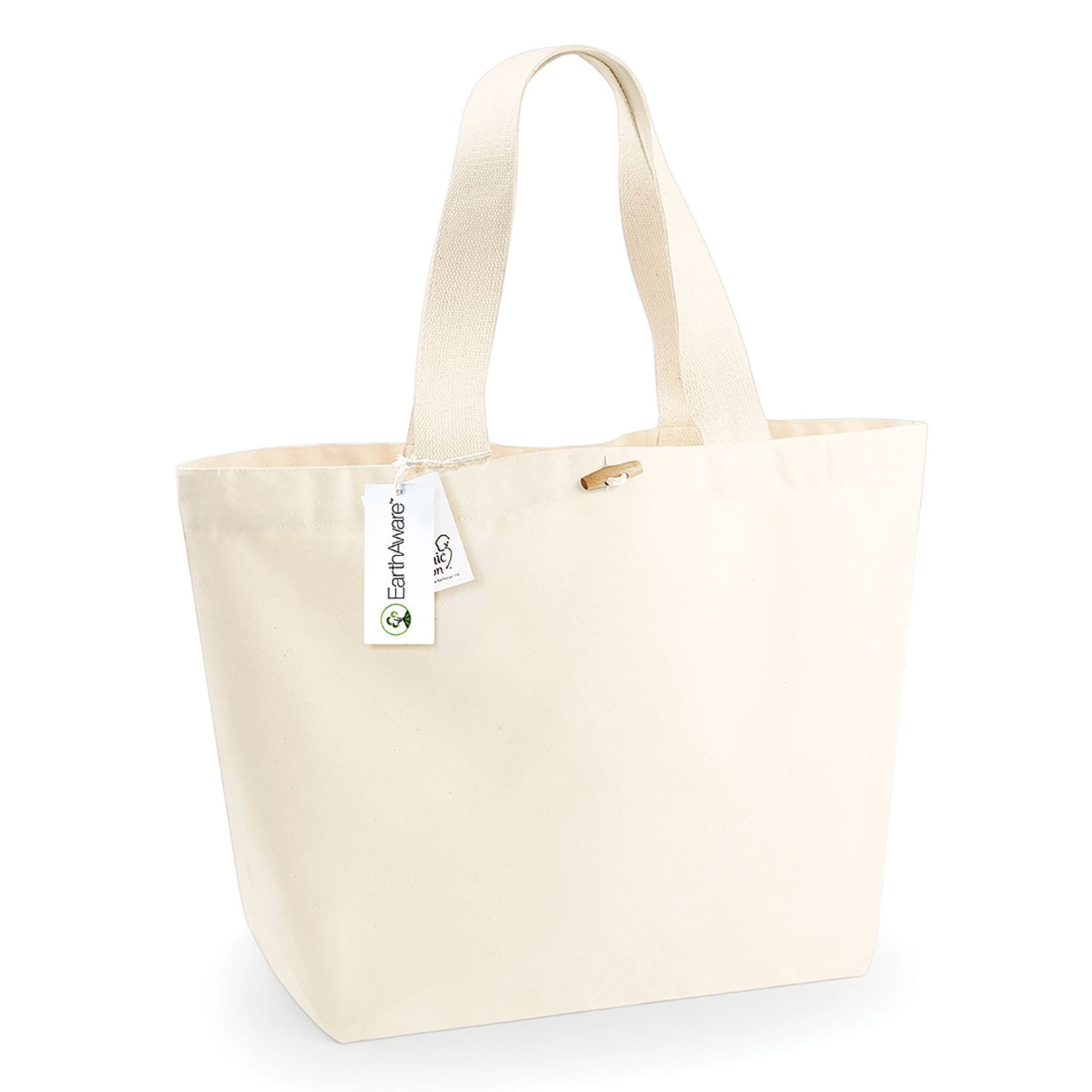Westford Mill EarthAware Organic Marina Tote XL Natural One Size