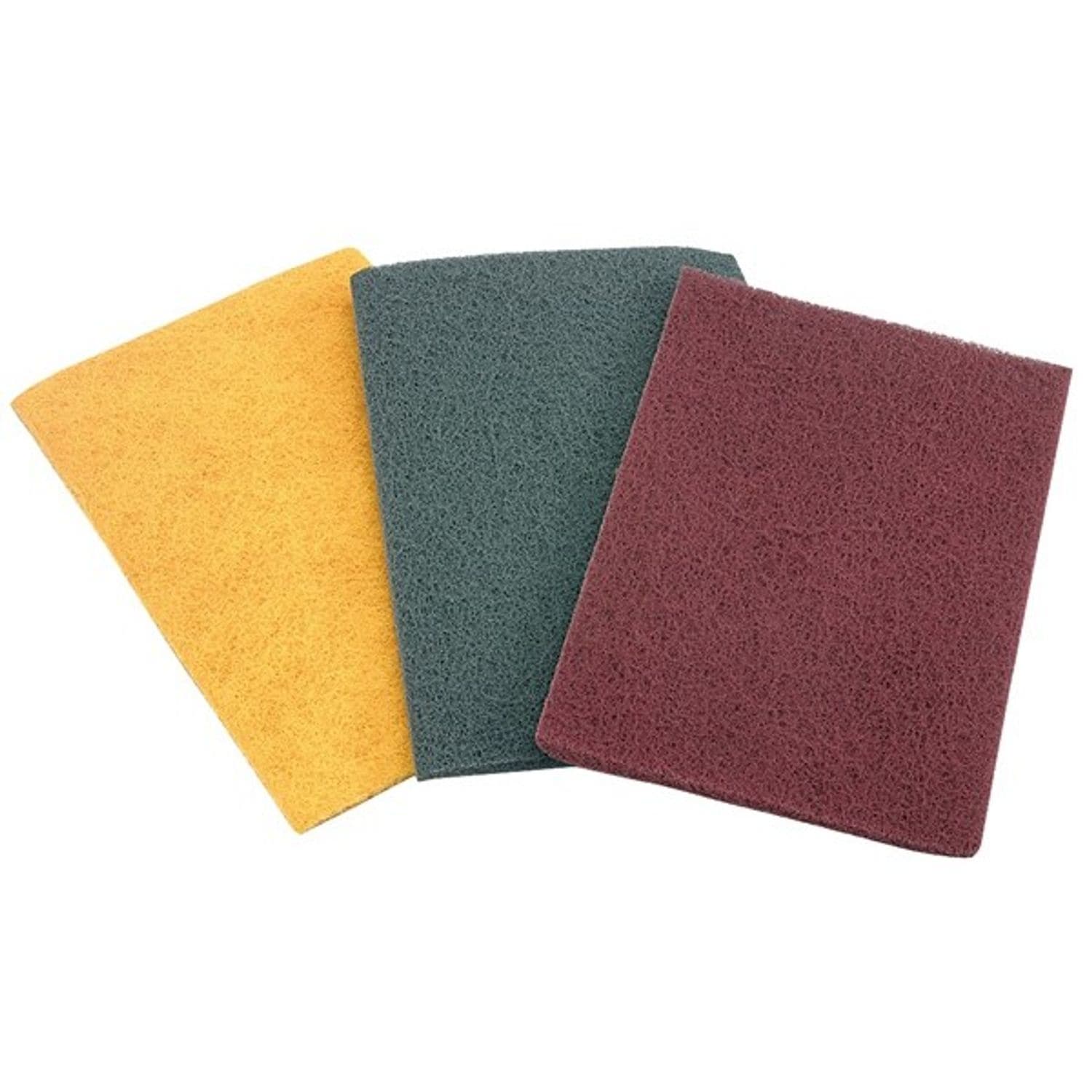 Flexovit Non Woven Hand Pads Grey Pack of 10