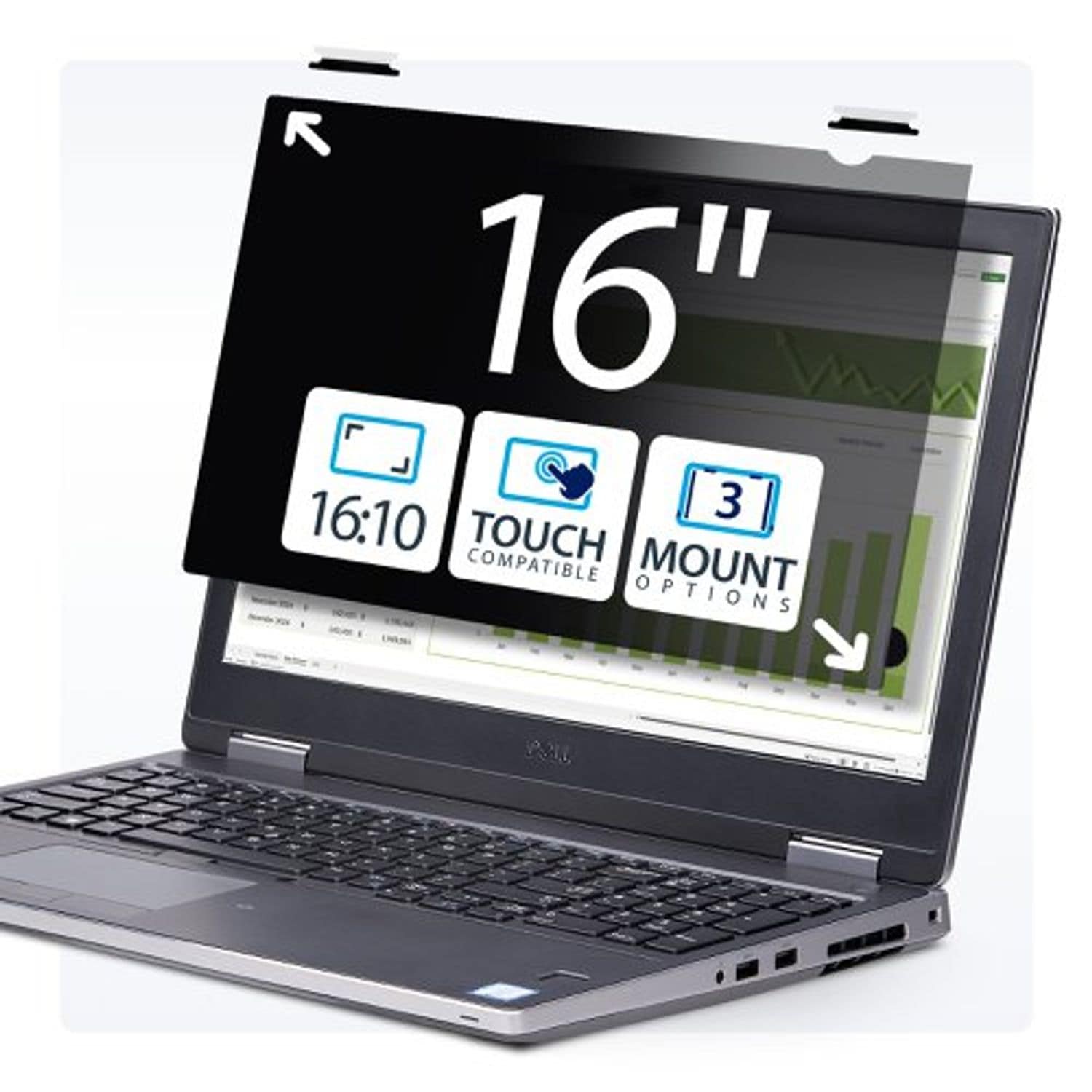 StarTech 16 Inch 16 10 Touch Privacy Screen