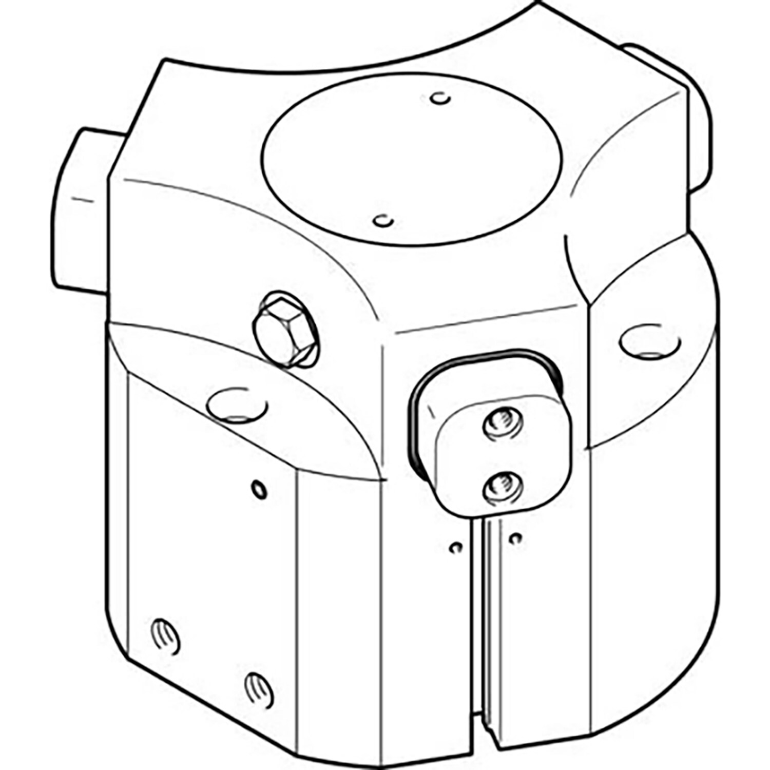 Festo 1/8in BSPP Three-Point MC - 1163044
