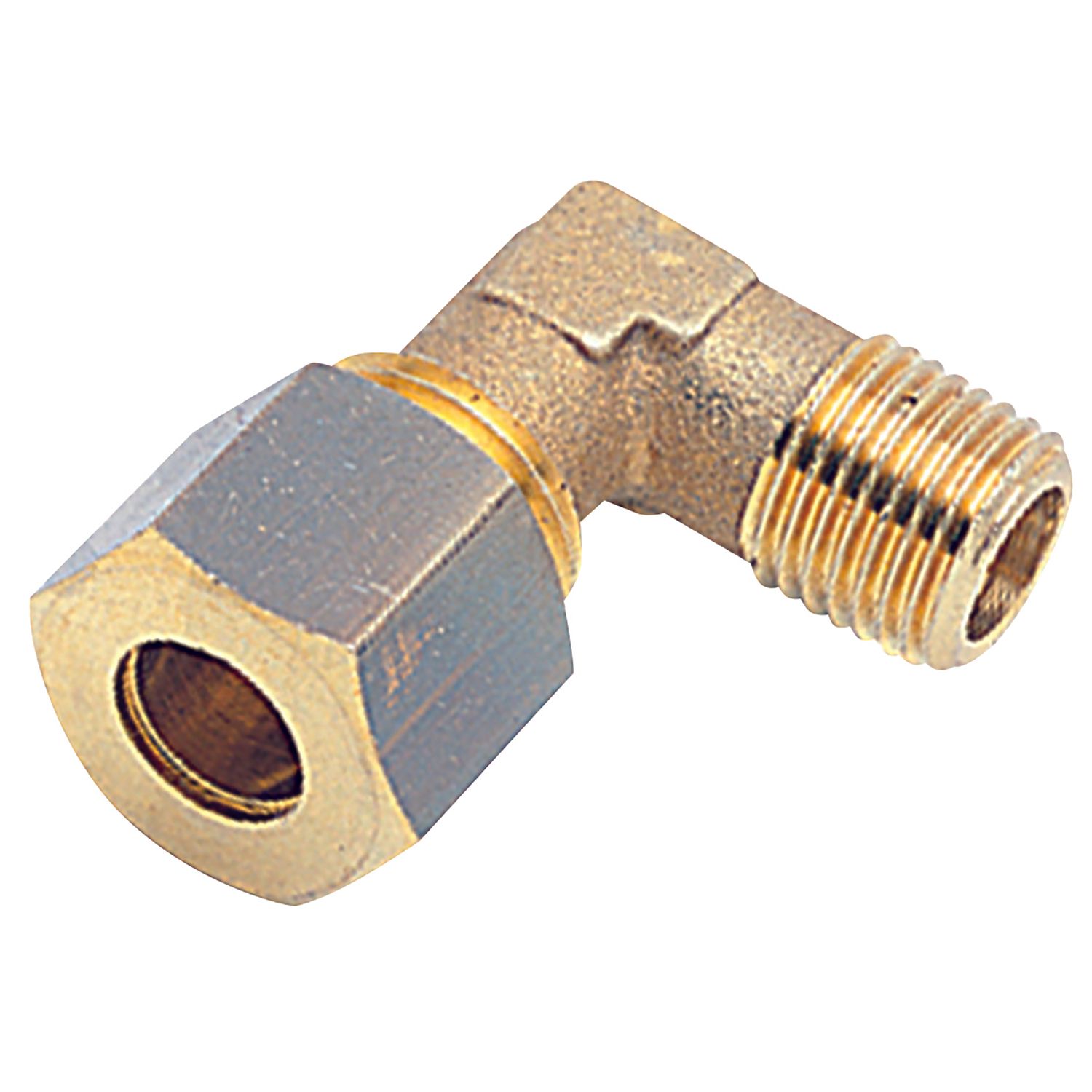 Aignep 1/2in BSPT Male x 15mm OD Male Stud Elbow - 13280-15-12