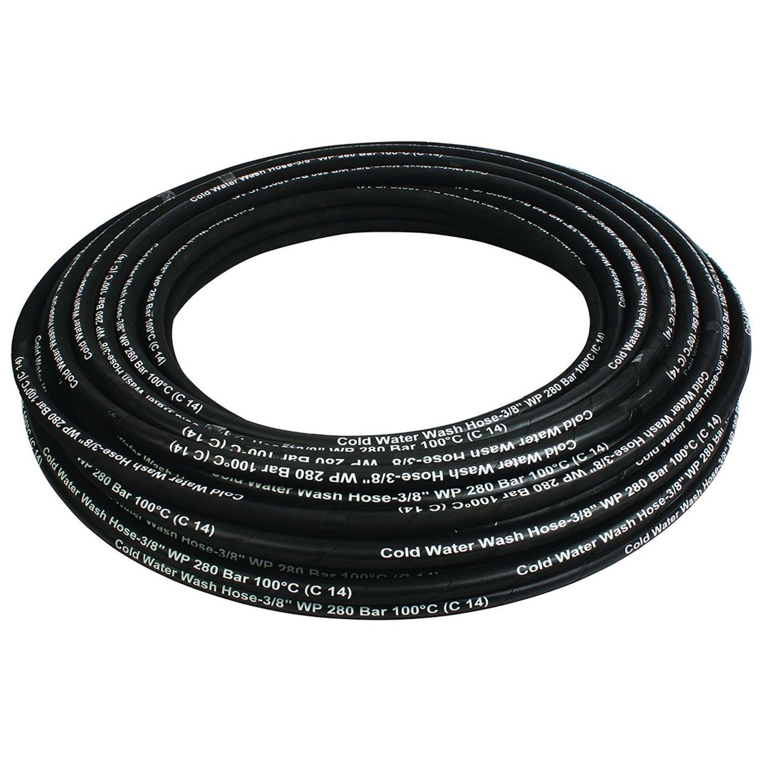 FT Pro Cold Water 1/4in R2 Black 25M - CWBLACK04-25-R2