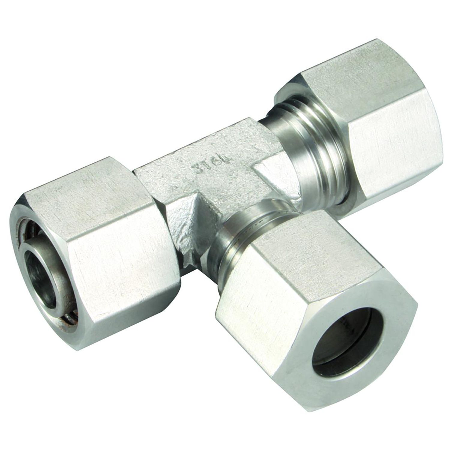 PH Industries M30 x 2 Metric x 22mm Outside Diameter Tee - EVL-22L