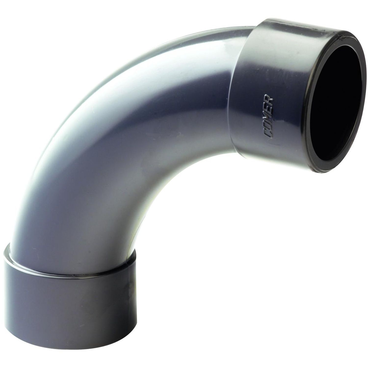 Comer 20mm UPVC 90 Short Rad Bend - EB-90-20-UPVC