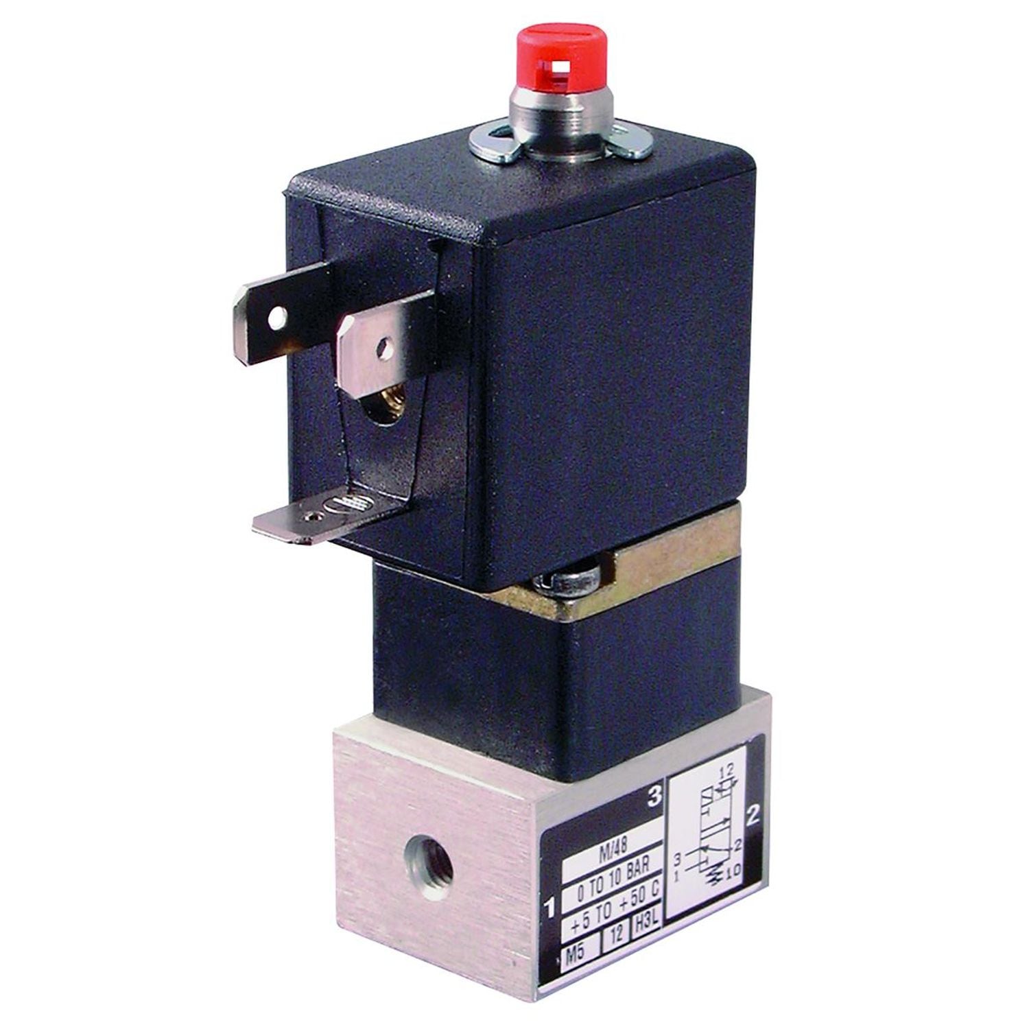 IMI Norgren M5 3/2 Solenoid Valve 24VDC - M/48/MAZ13J