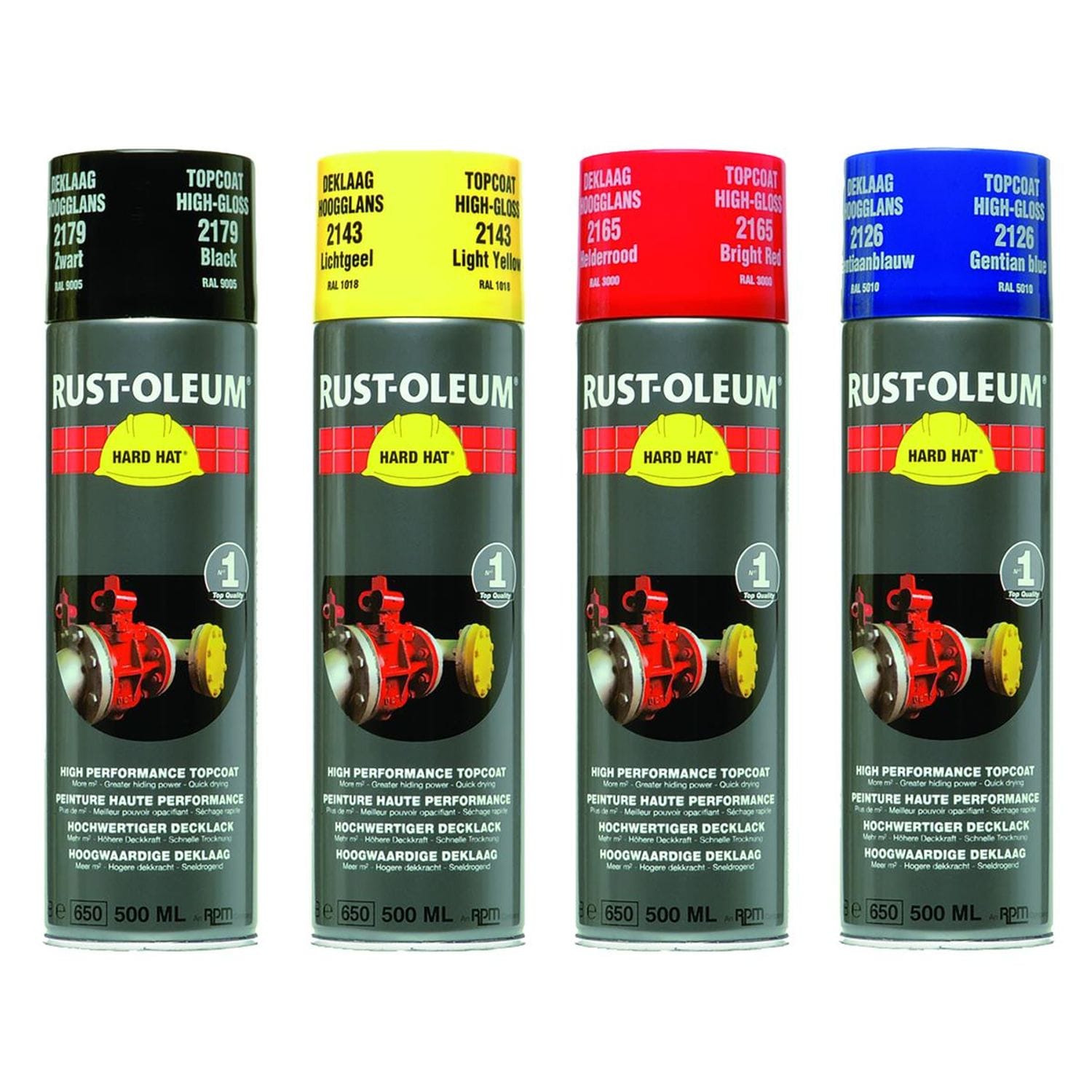 Rust-oleum Topcoat Spray Signal Yellow Signal Yellow - RUS-2147