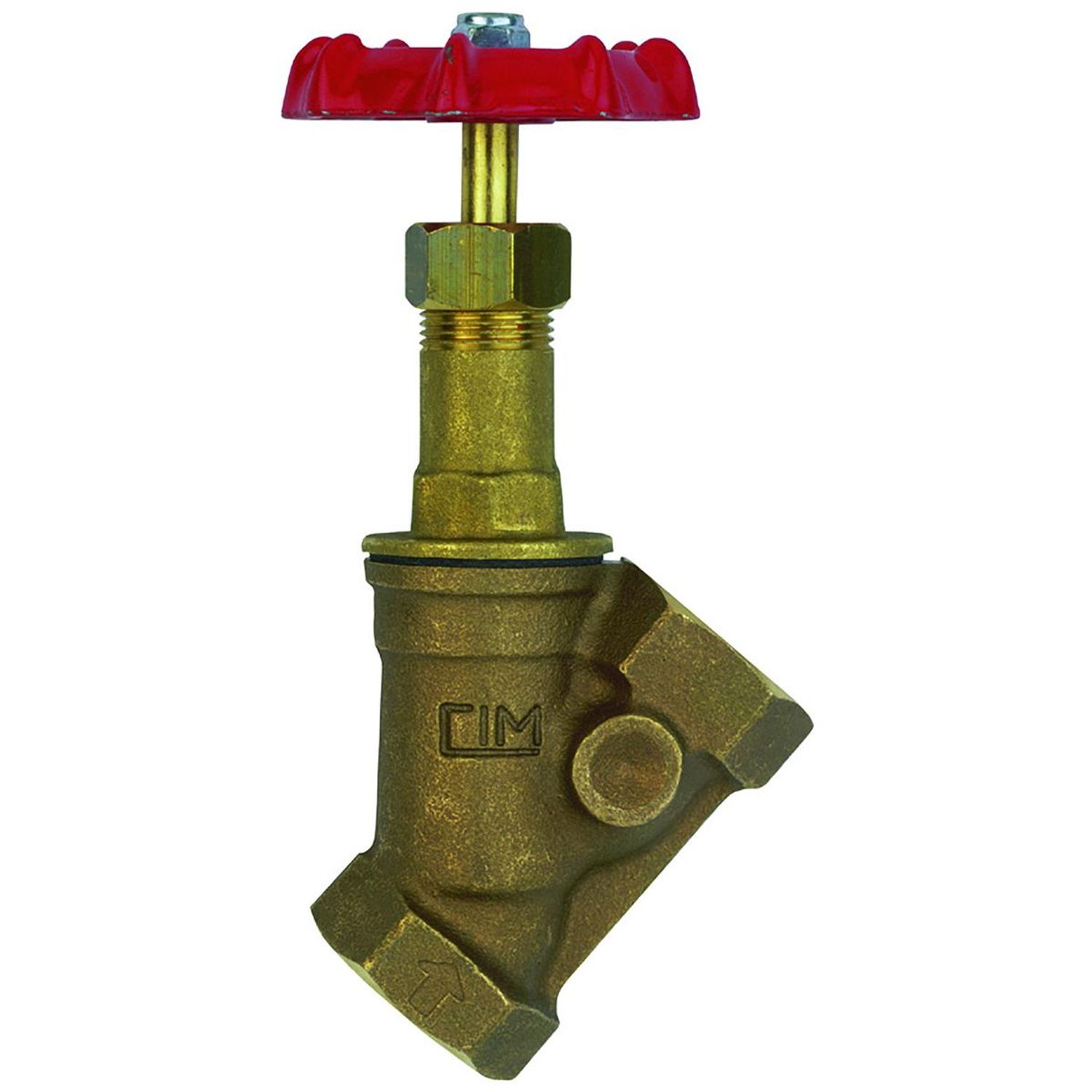 FT Pro 3/4in BSP FEM Bronze Oblique Stop Valve - SV73-34