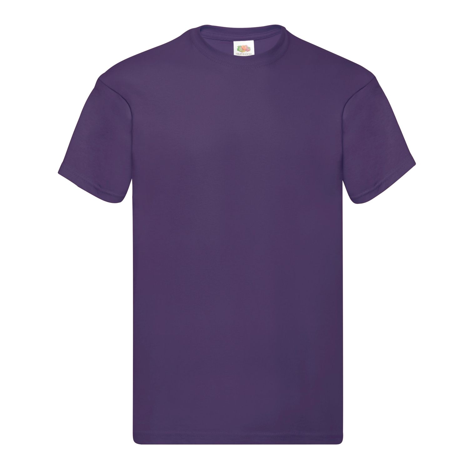 Fruit Of The Loom Mens Original T S Purple