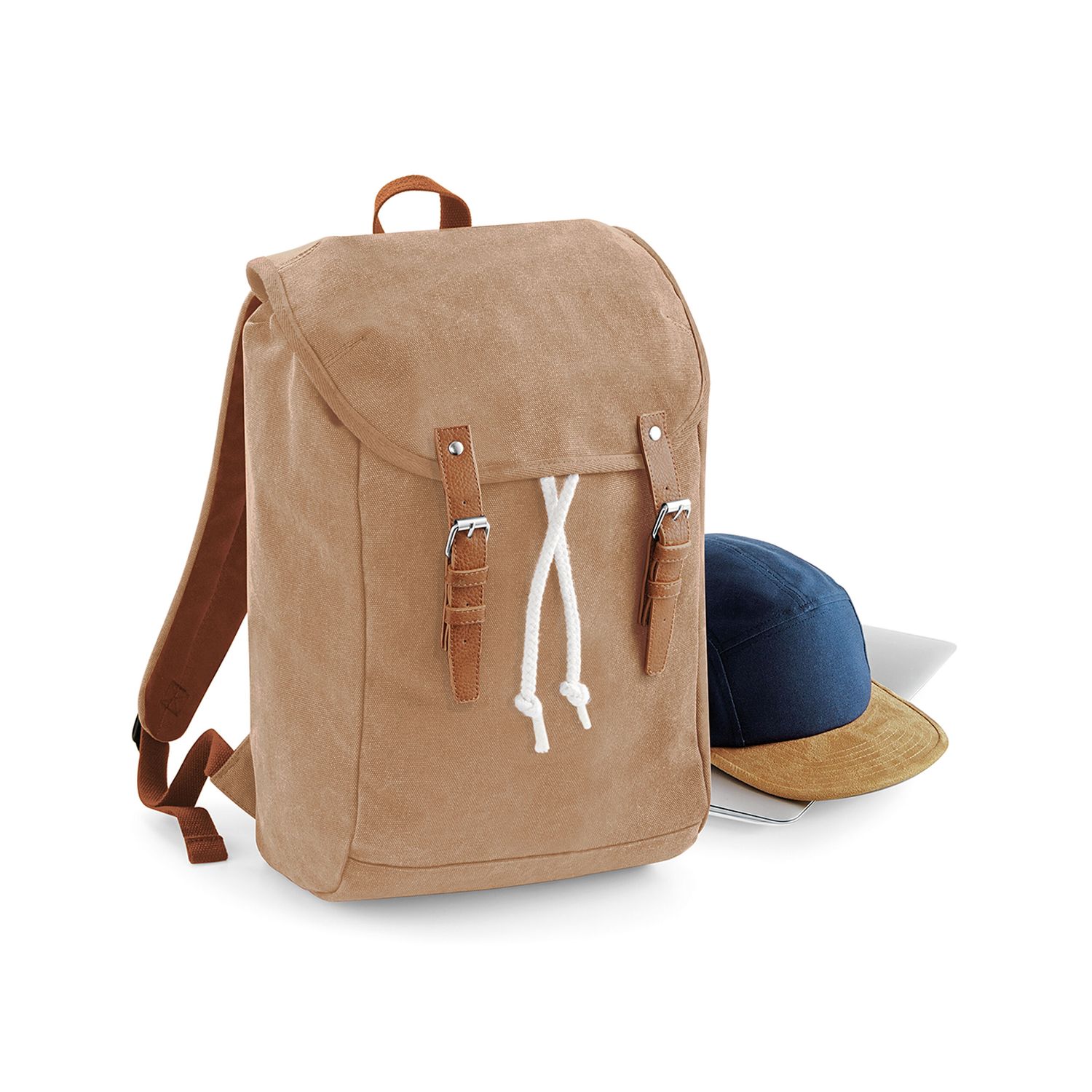 Quadra Vintage Rucksack One Size Caramel