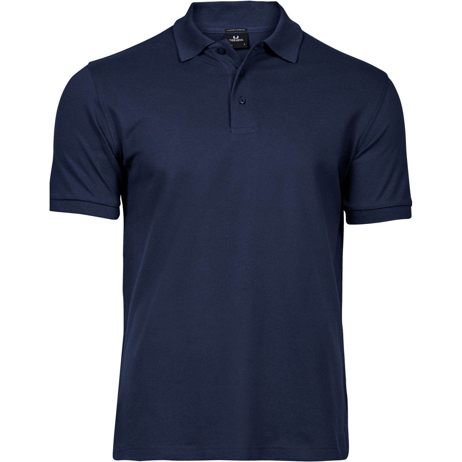 Tee Jays Mens Luxury Stretch Polo Extra Large Navy