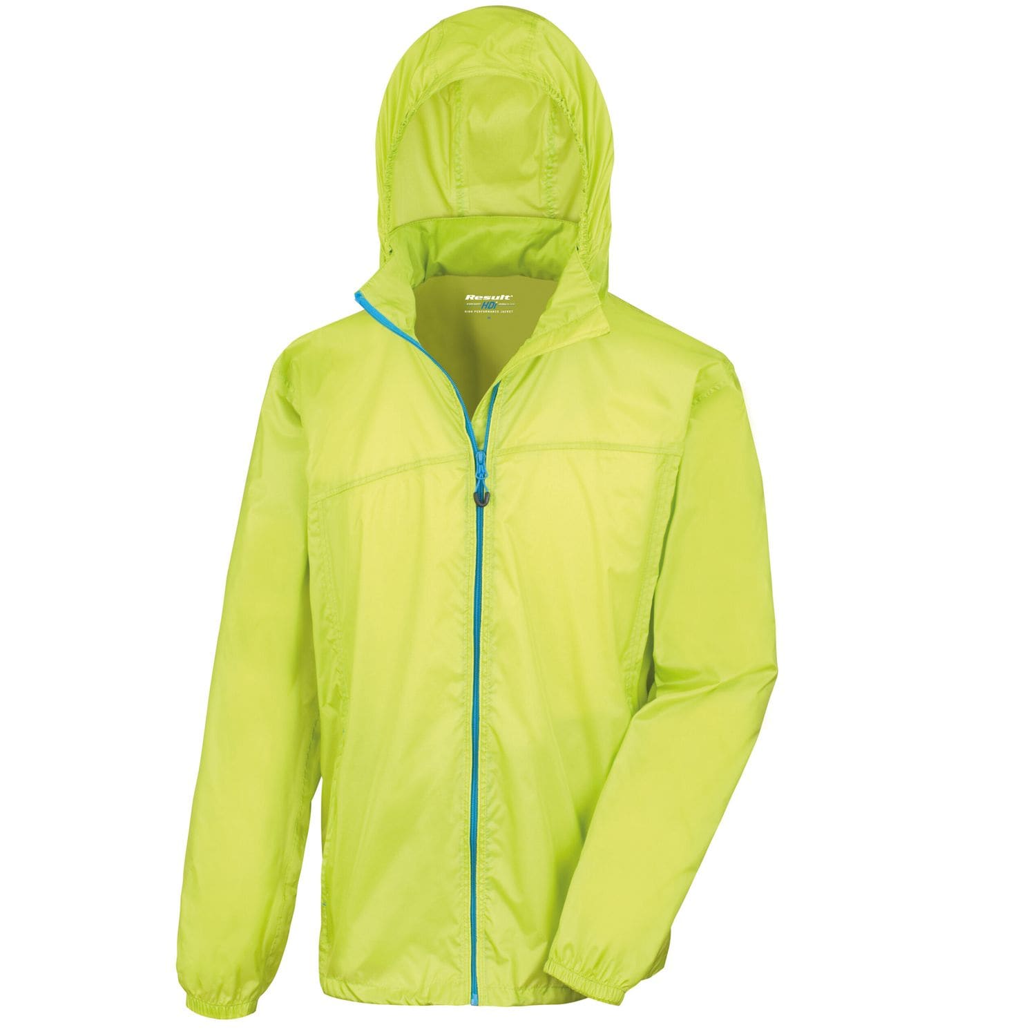 Result Urban Outdoor Wear HDi Quest Lightweight Stowable Jacket XS Lime/Royal