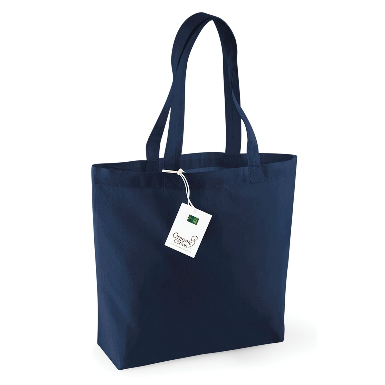 Westford Mill Organic Cotton Shopper One Size Navy