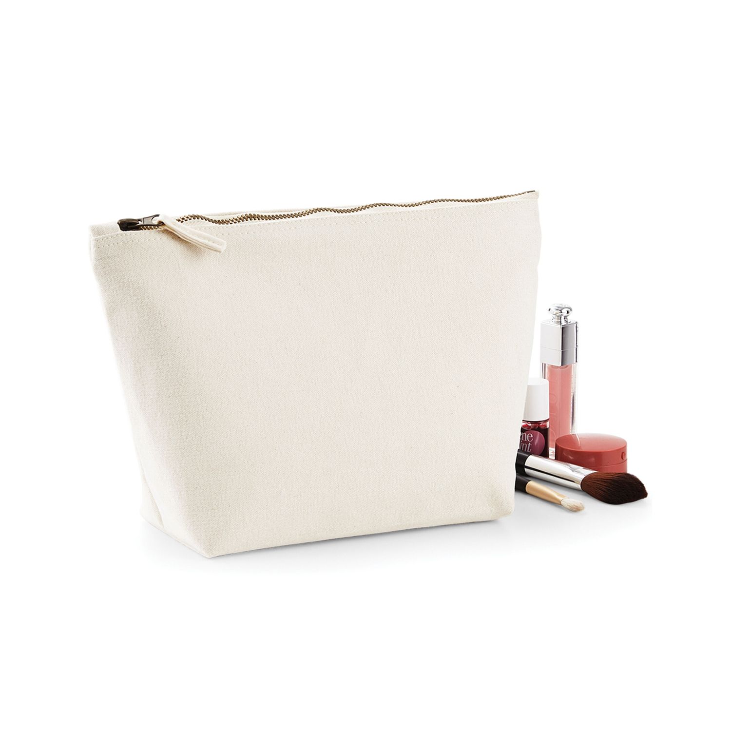Westford Mill Canvas Accessory Bag Size Medium Natural
