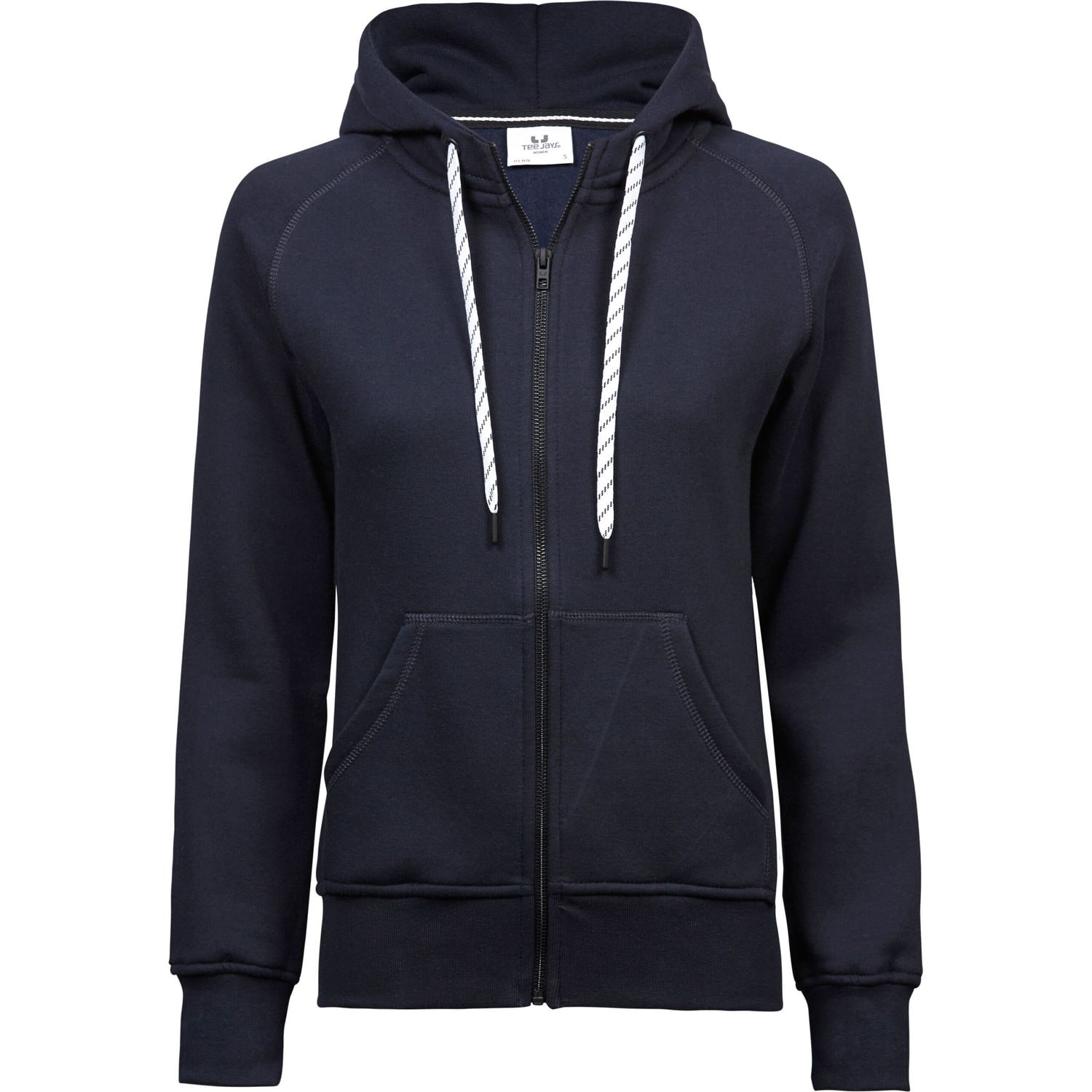 Tee Jays Ladies' Fashion Full Zip Hood x000D L Navy