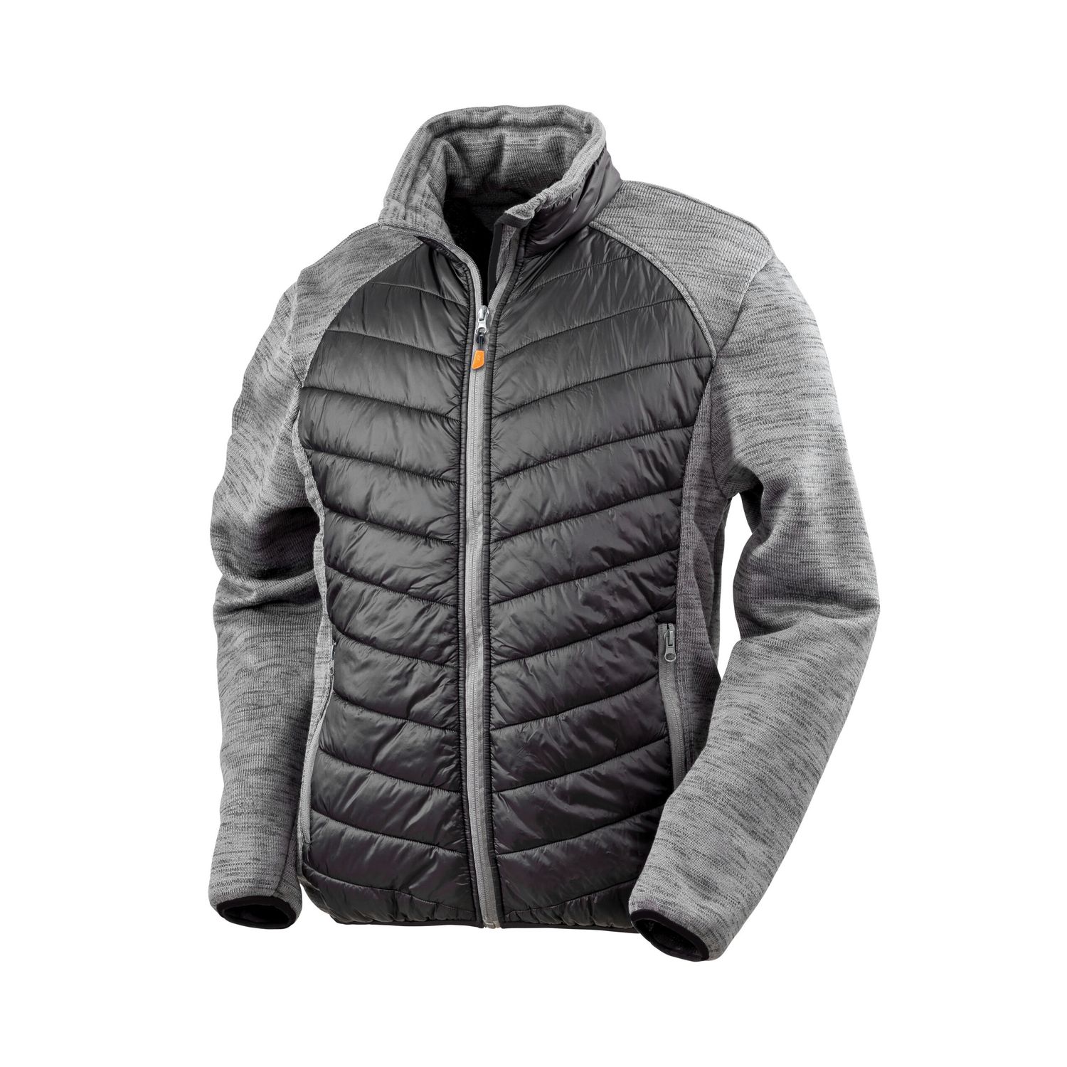 WORK-GUARD by Result Elevator Jacket 3XL Black/Grey Marl