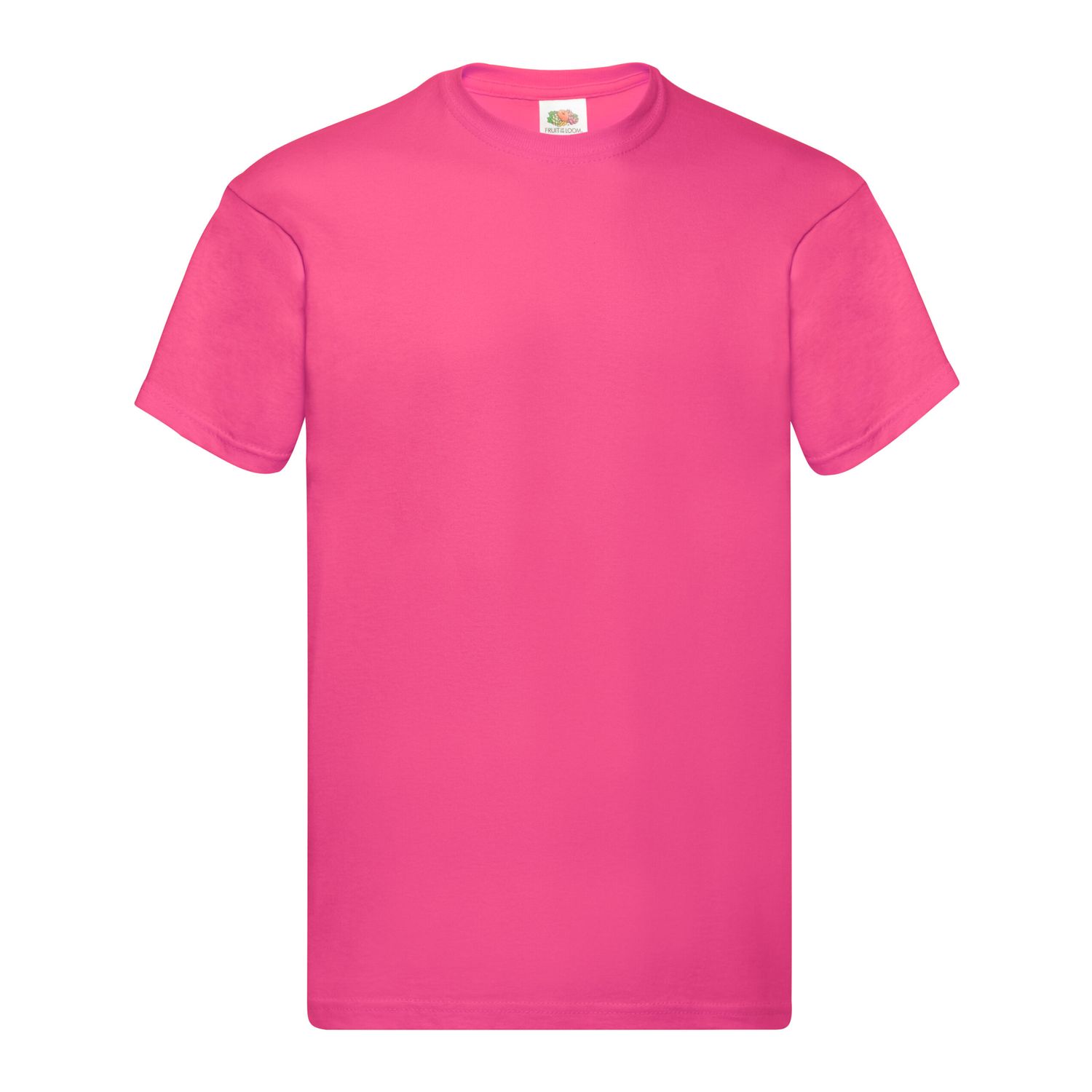 Fruit Of The Loom Mens Original T 3XL Fuchsia