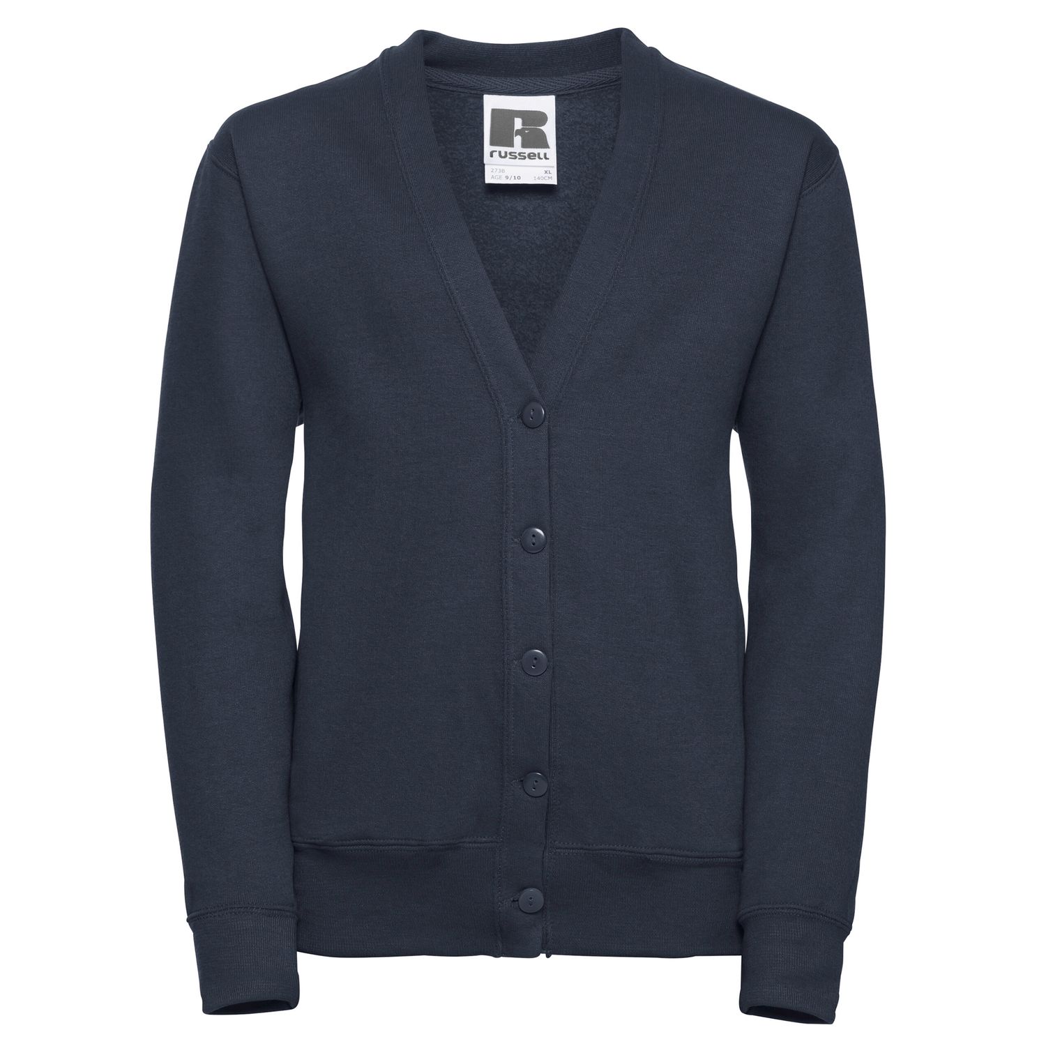 Russell Kids Sweatshirt Cardigan 3-4 French Navy