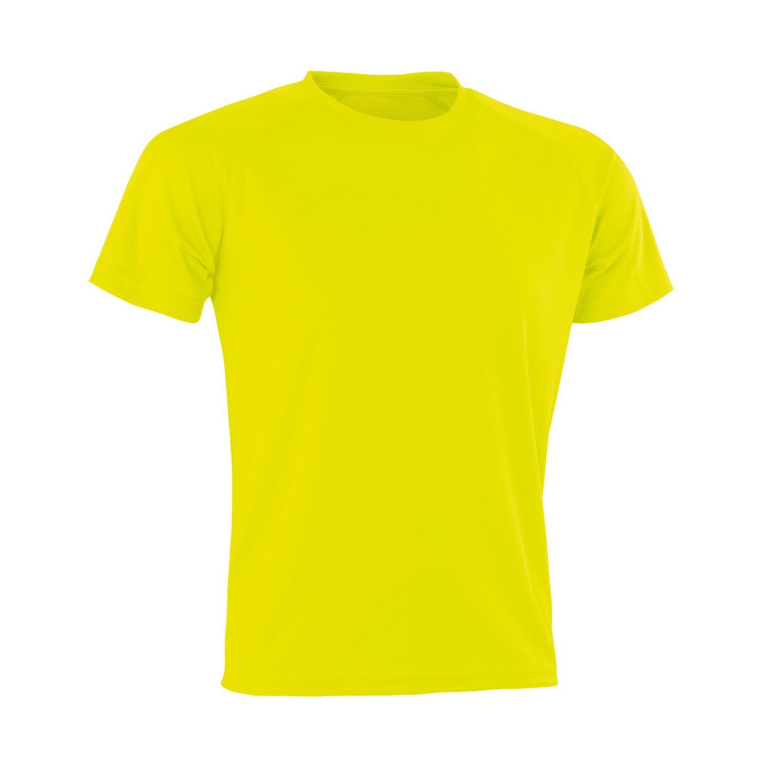 Spiro Impact Aircool Tee M Fluro Yellow