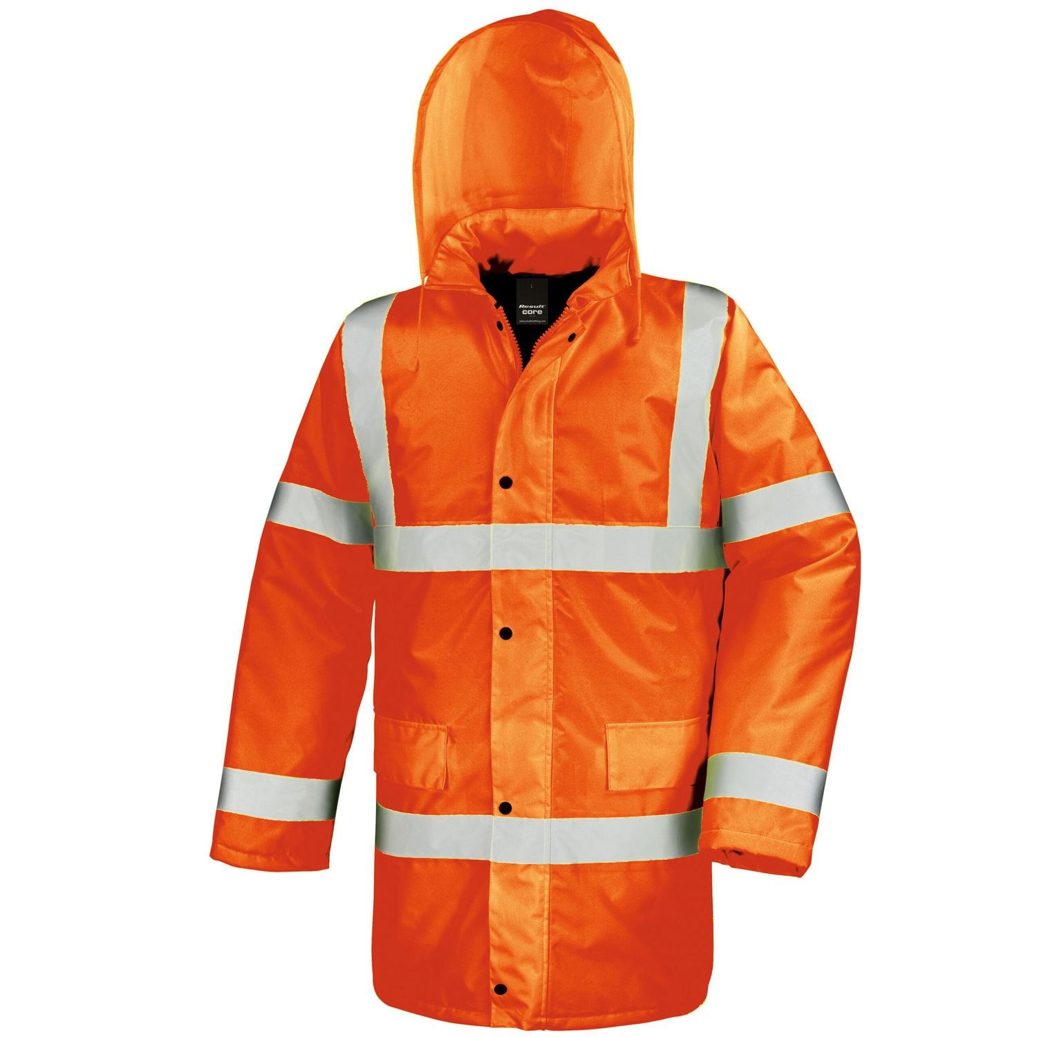 Result Motorway Jacket 2XL Hi-Vis Orange