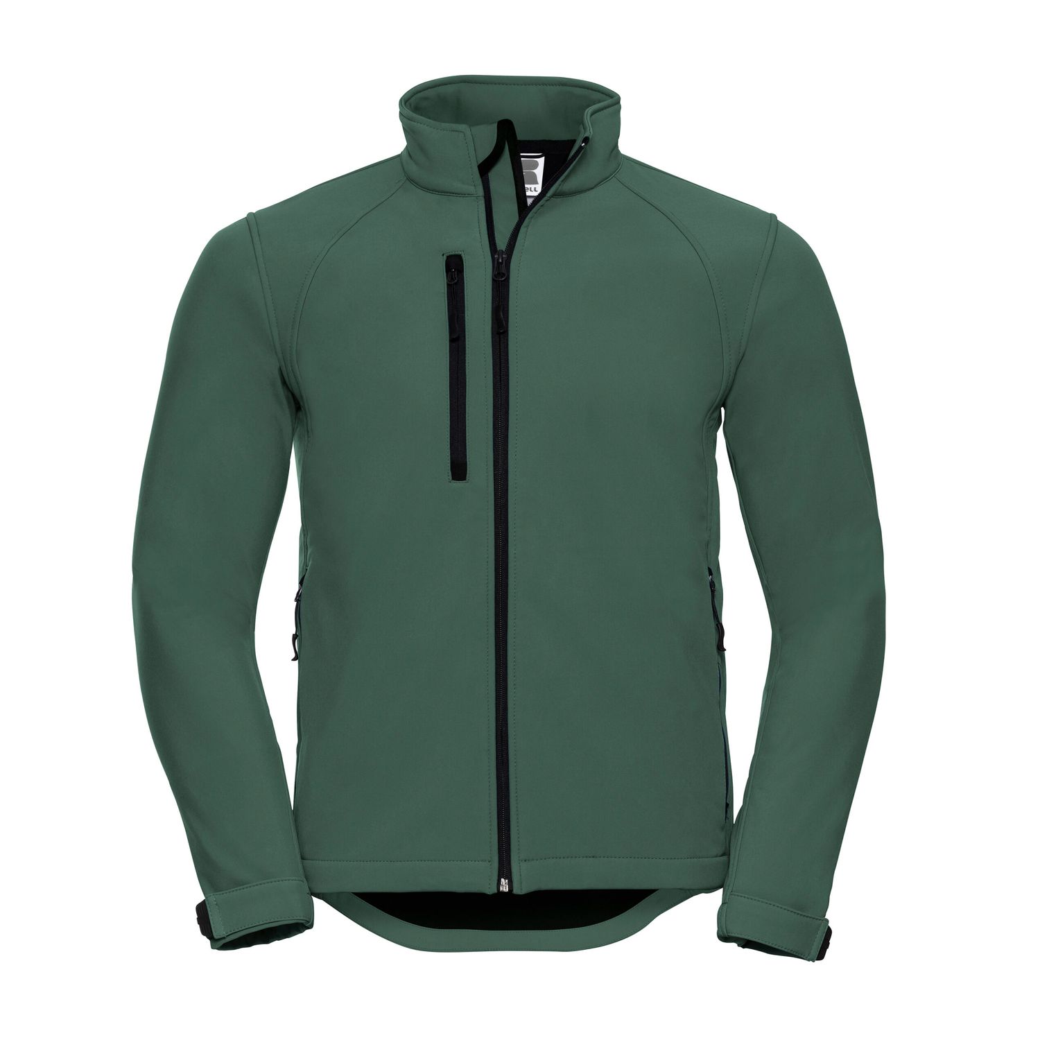 Russell Mens Softshell Jacket L Bottle Green
