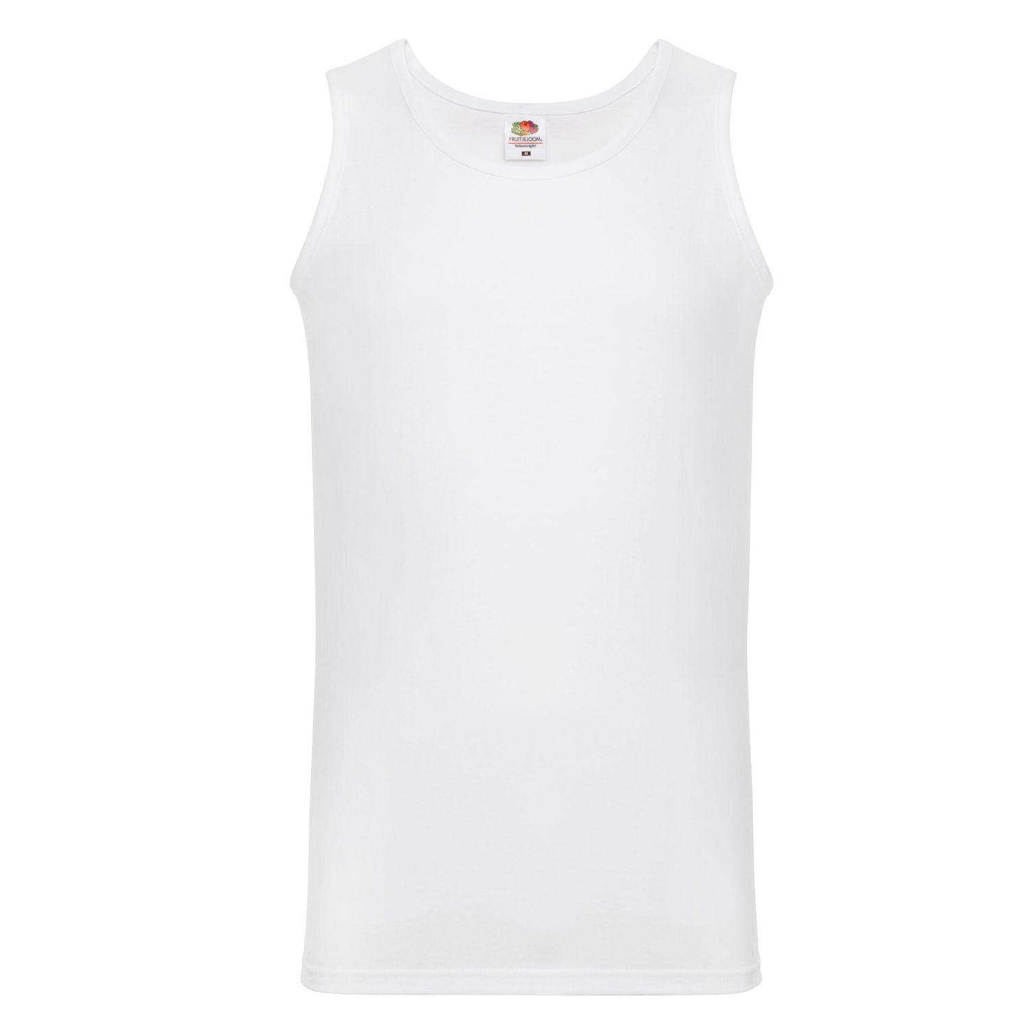 Fruit Of The Loom Mens Valueweight Athletic Vest 3XL White