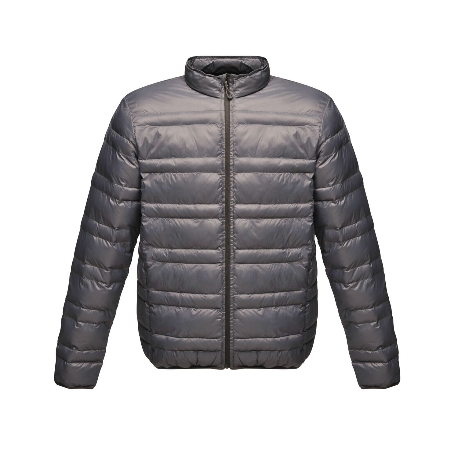 Regatta Professional Firedown Mens Down-Touch Insulated Jacket S Seal Grey/Black